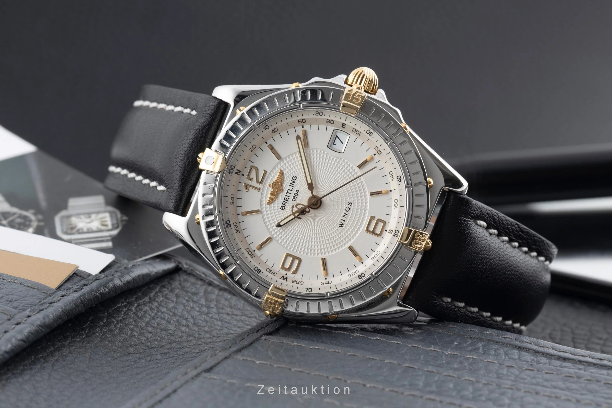 Breitling Wings steel / gold automatic men's watch B10050  [2600242] - Image 3