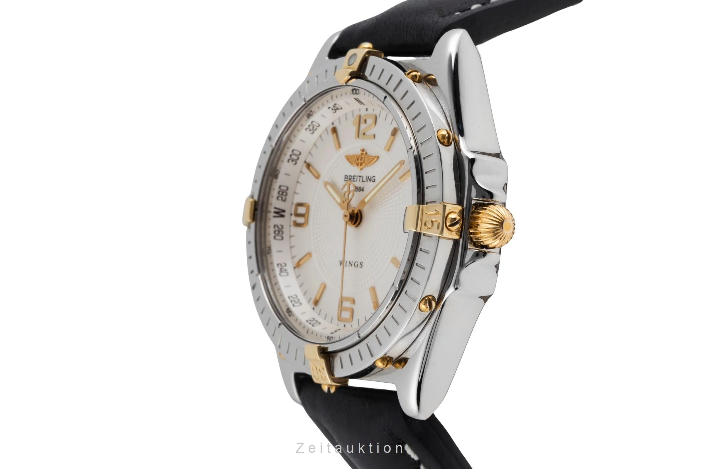 Breitling Wings steel / gold automatic men's watch B10050  [2600242] - Image 7