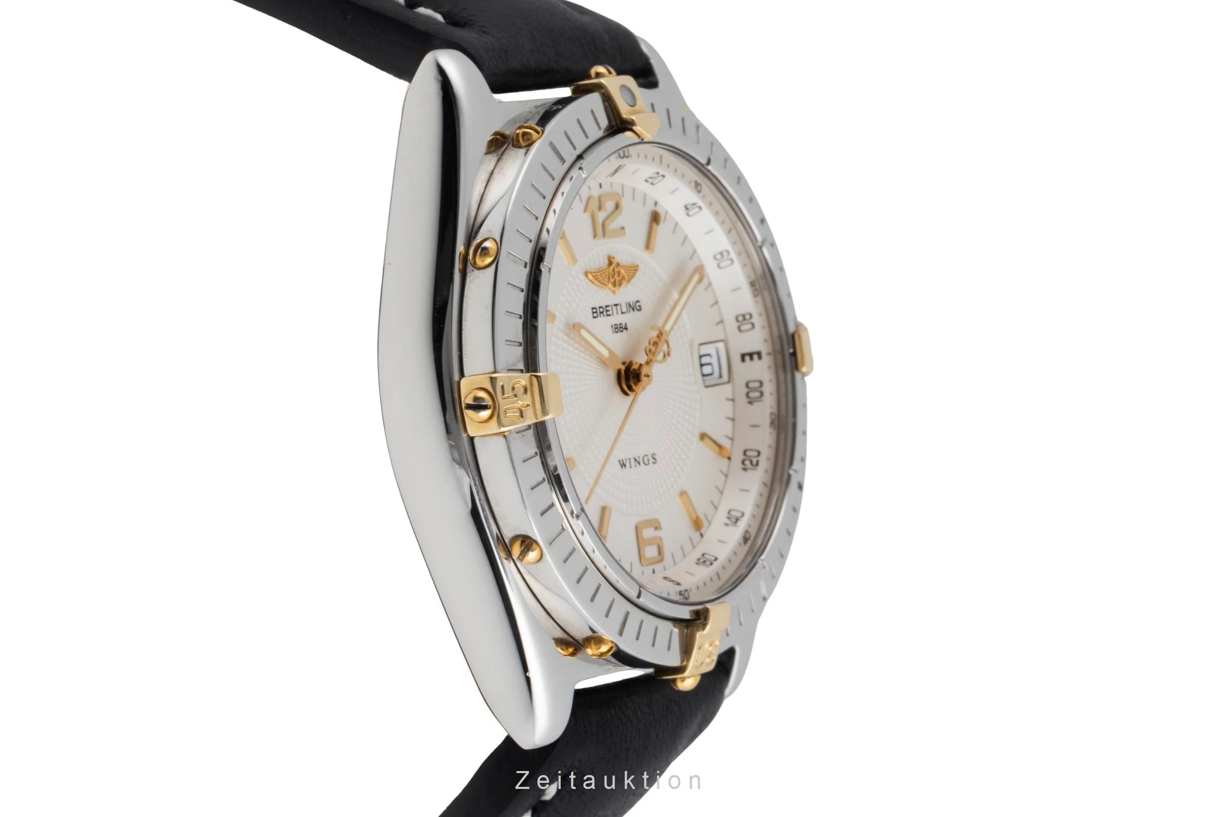 Breitling Wings steel / gold automatic men's watch B10050  [2600242] - Image 8