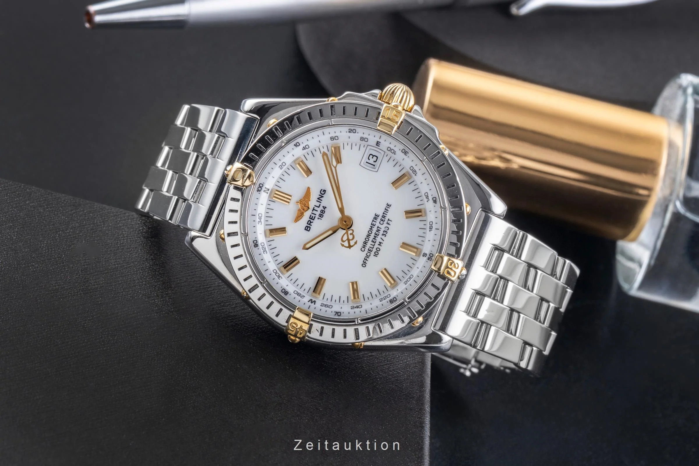 Breitling Wings steel / gold automatic men's watch B10350  [2506062] - Image 3