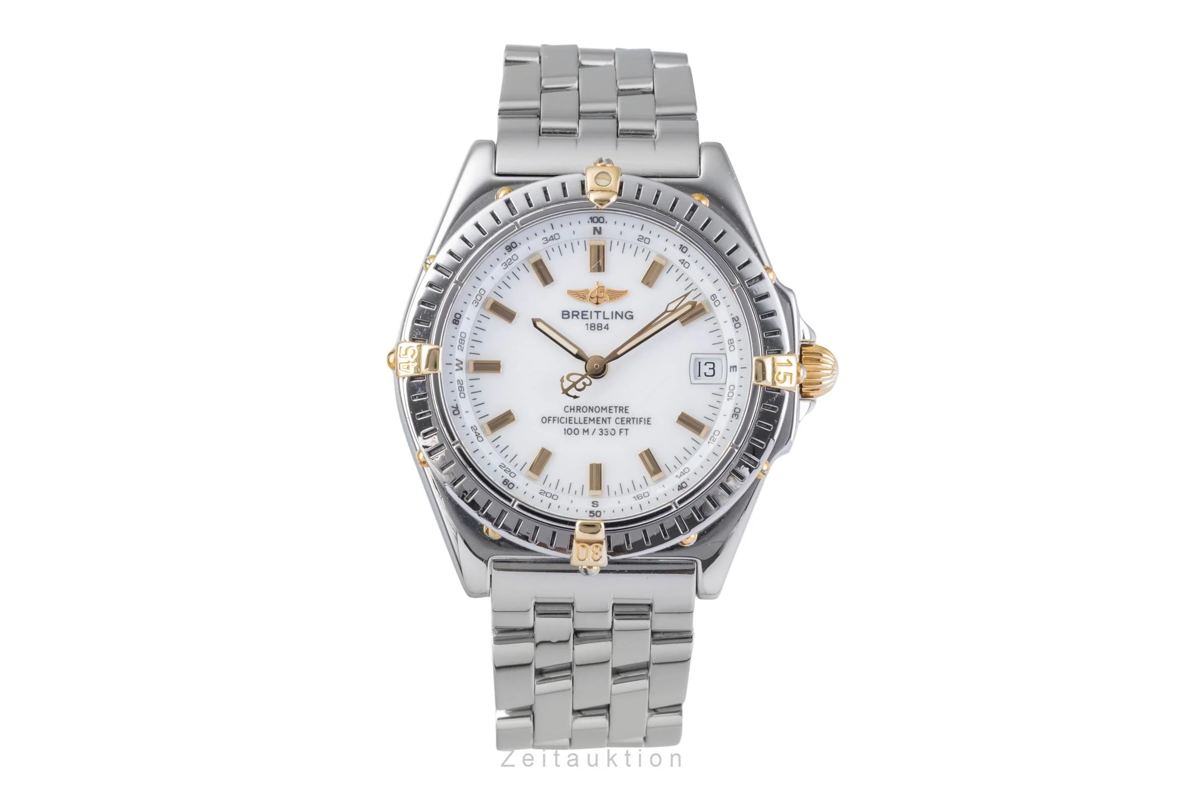 Breitling Wings steel / gold automatic men's watch B10350  [2506062] - Image 5