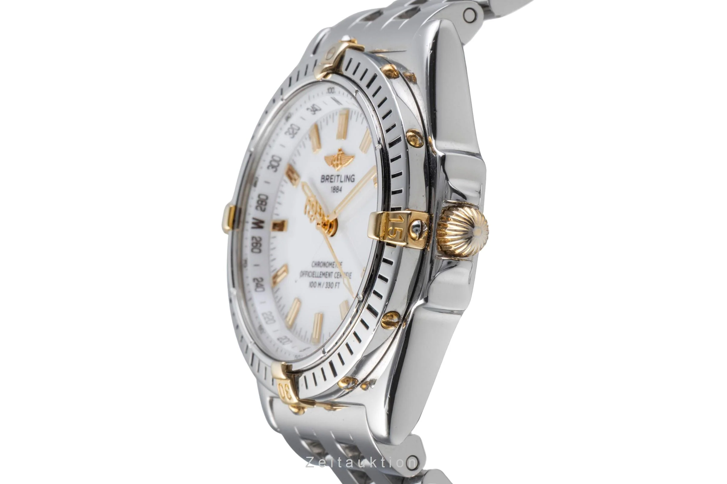 Breitling Wings steel / gold automatic men's watch B10350  [2506062] - Image 7