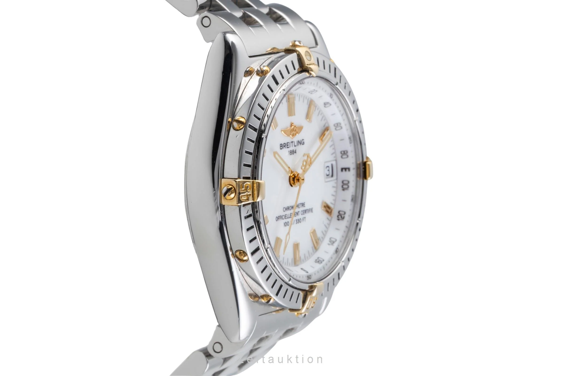 Breitling Wings steel / gold automatic men's watch B10350  [2506062] - Image 8