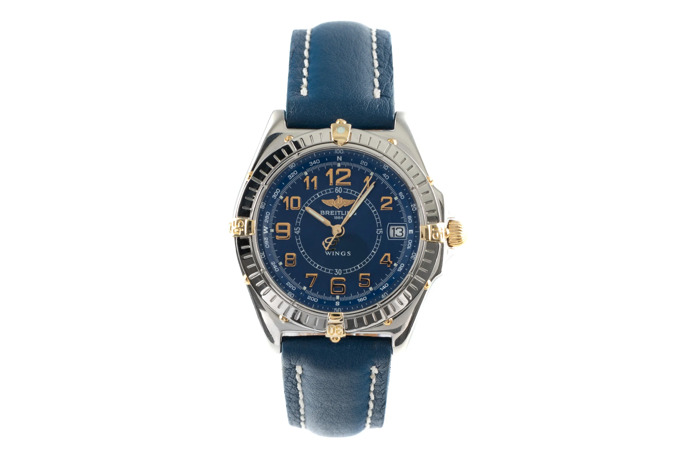 Breitling Wings steel / gold quartz men's watch B66050  [2105831] - Image 4