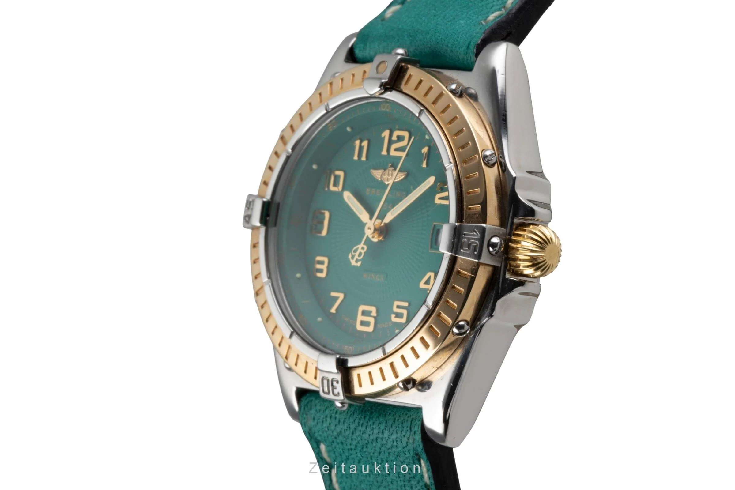 Breitling Wings steel / gold quartz women's watch D67050  [2502305] - Image 7