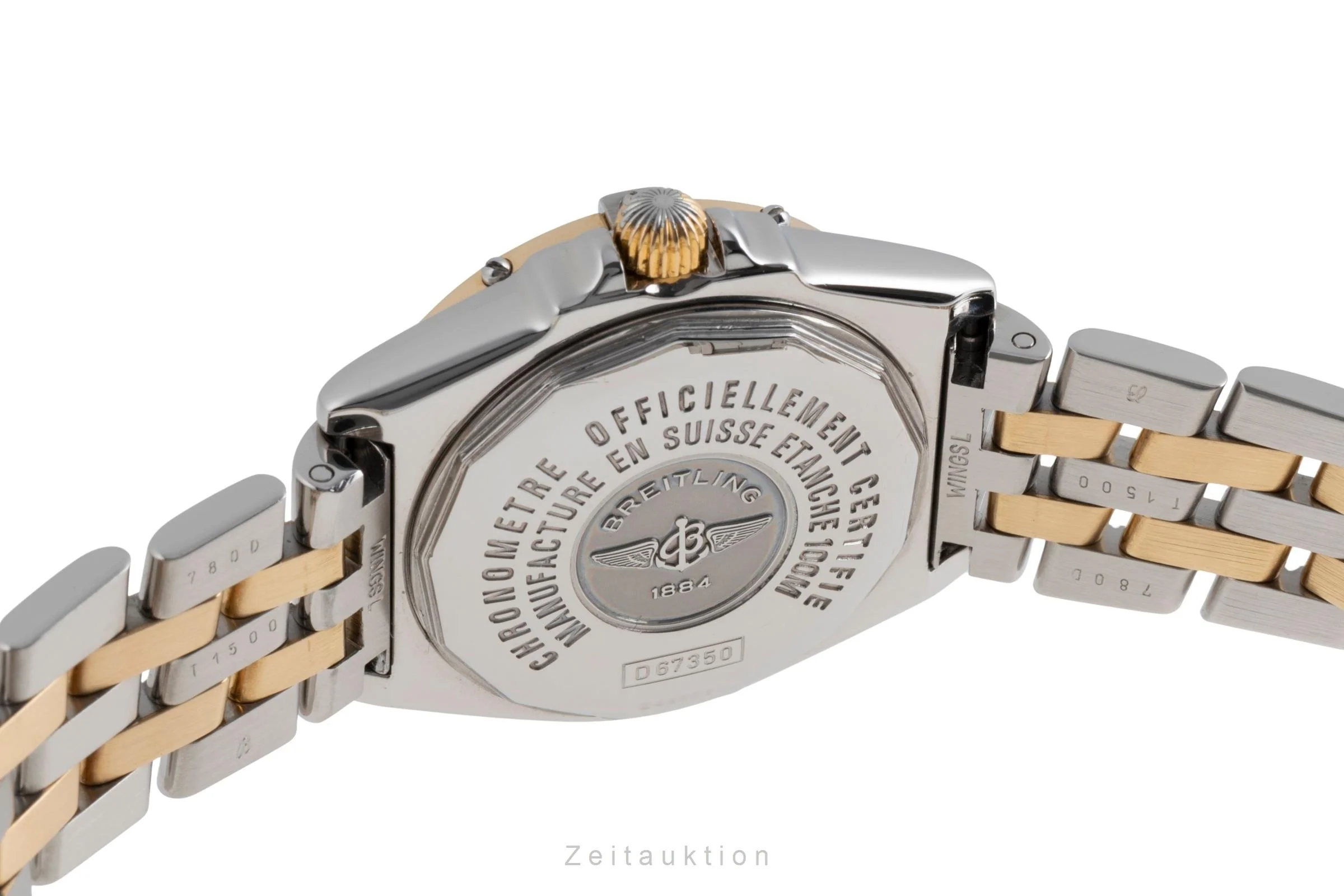 Breitling Wings steel / gold quartz women's watch D67350  [2502308] - Image 12