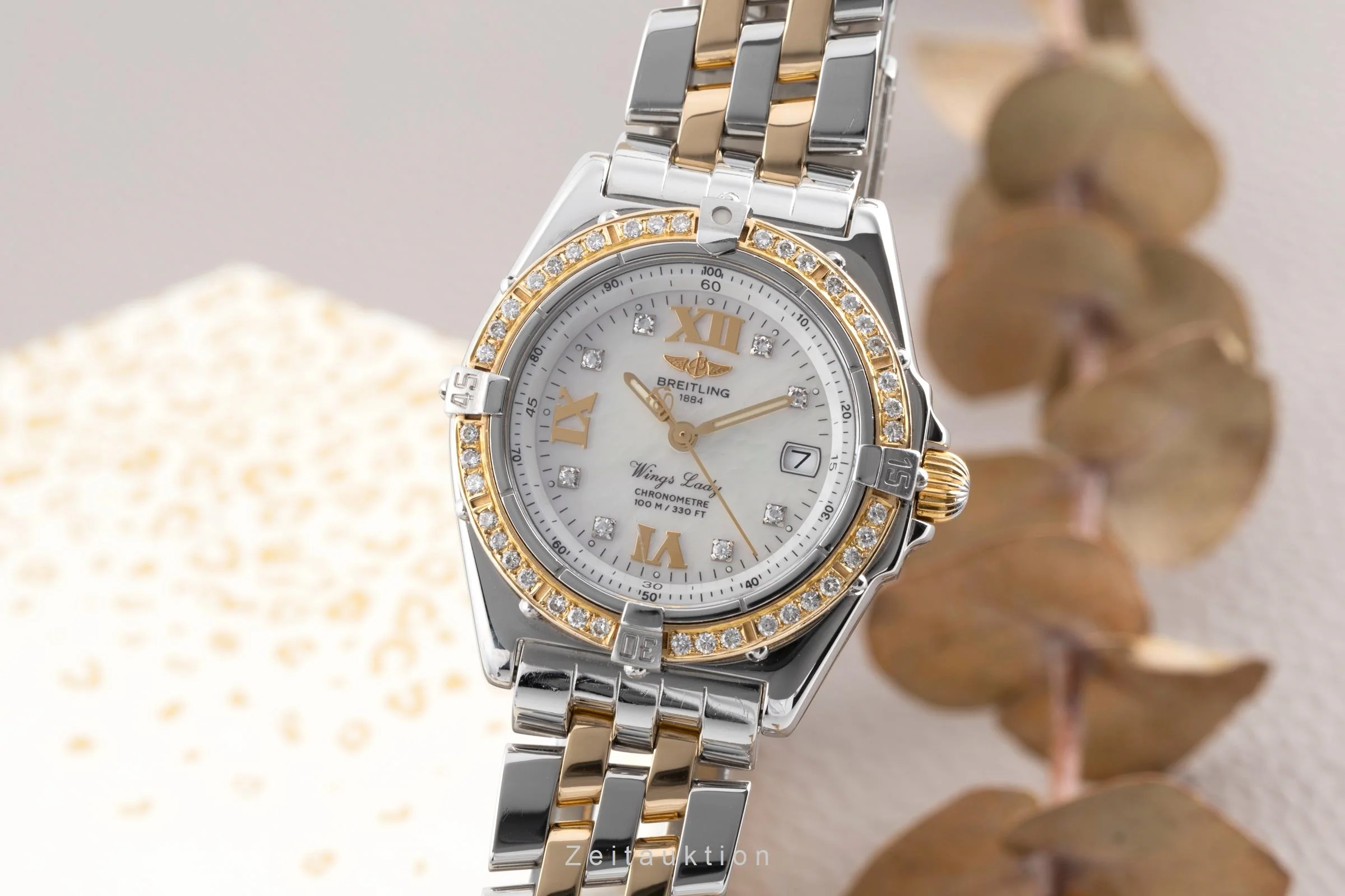 Breitling Wings steel / gold quartz women's watch D67350  [2502308] - Image 2
