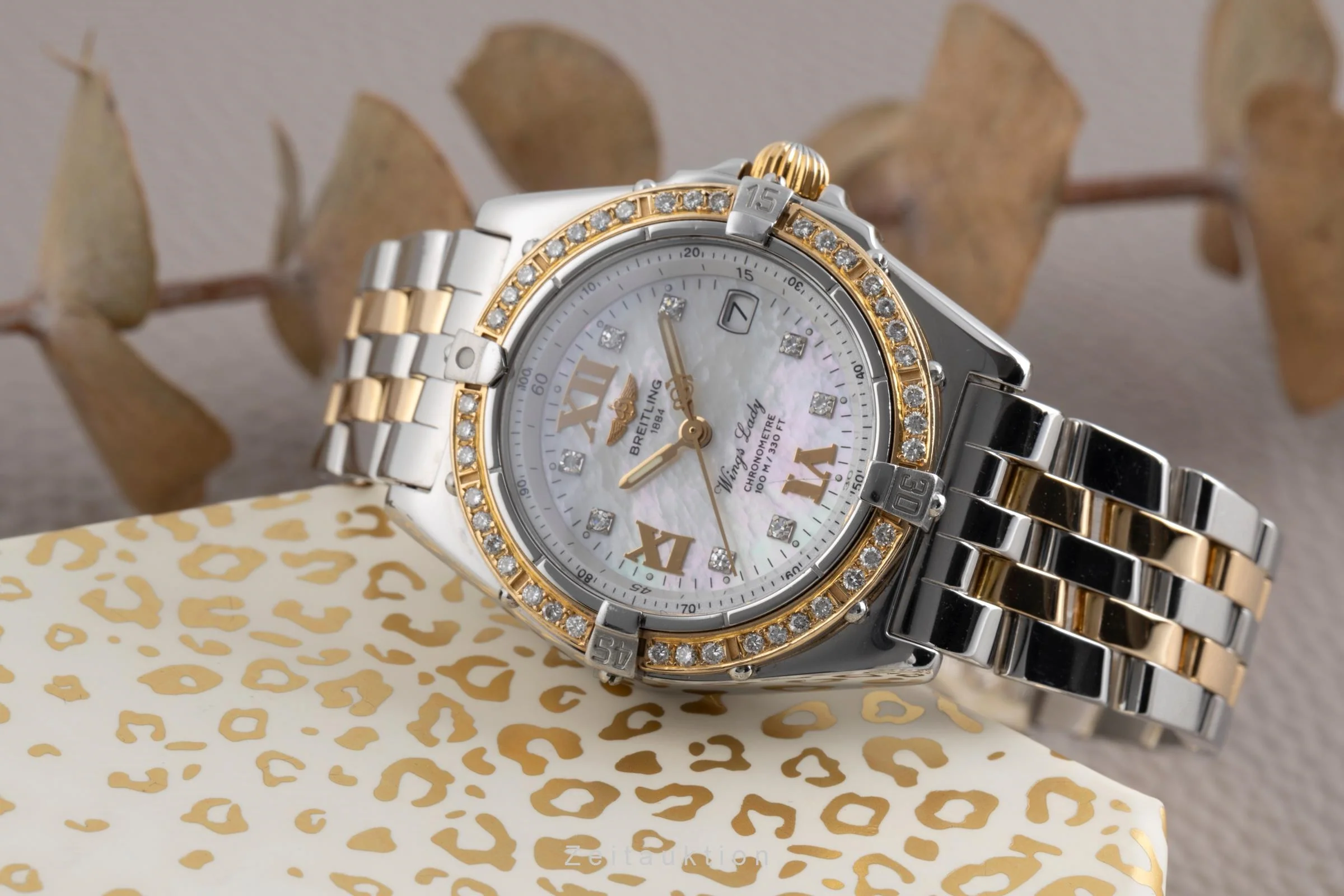 Breitling Wings steel / gold quartz women's watch D67350  [2502308] - Image 3