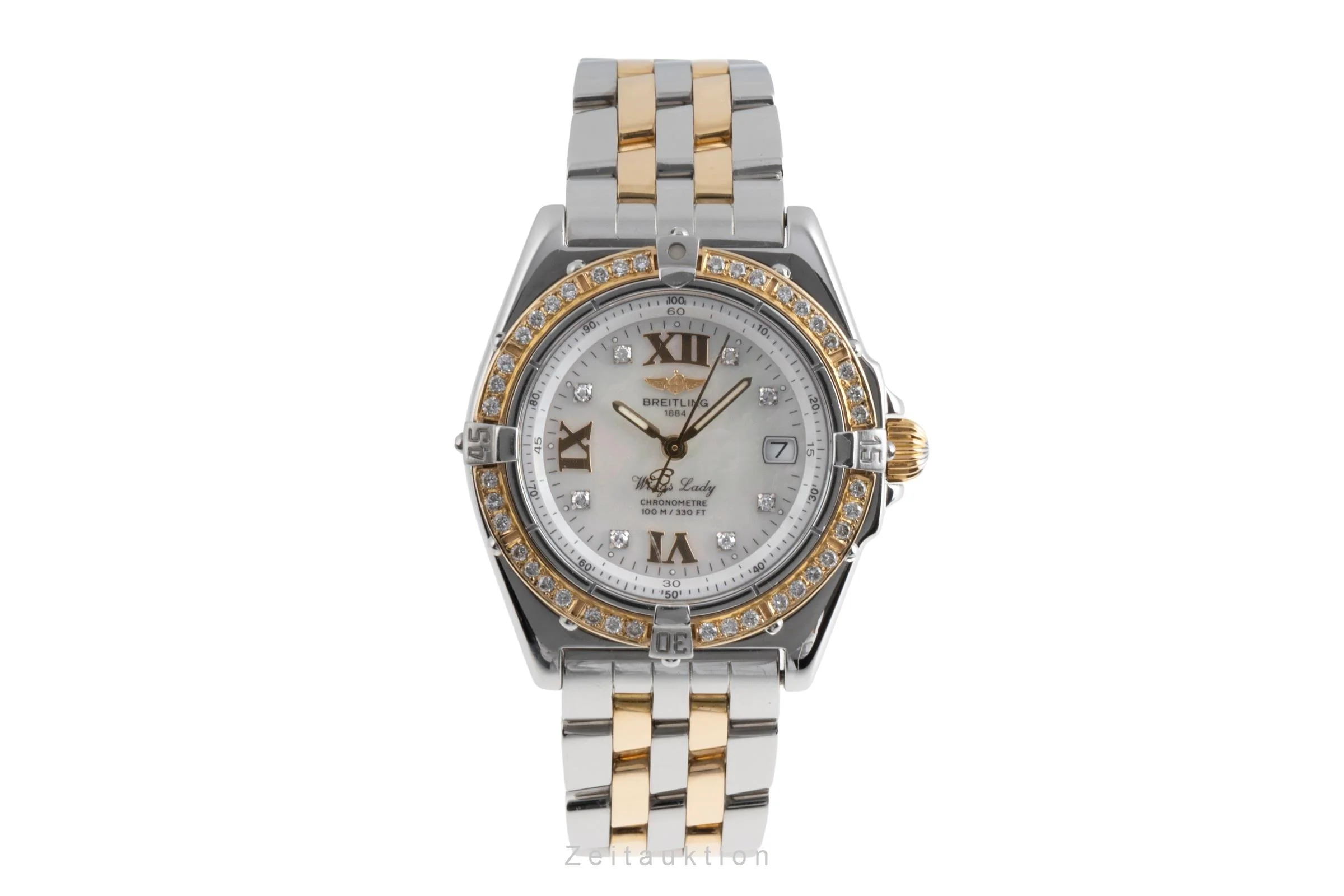 Breitling Wings steel / gold quartz women's watch D67350  [2502308] - Image 5