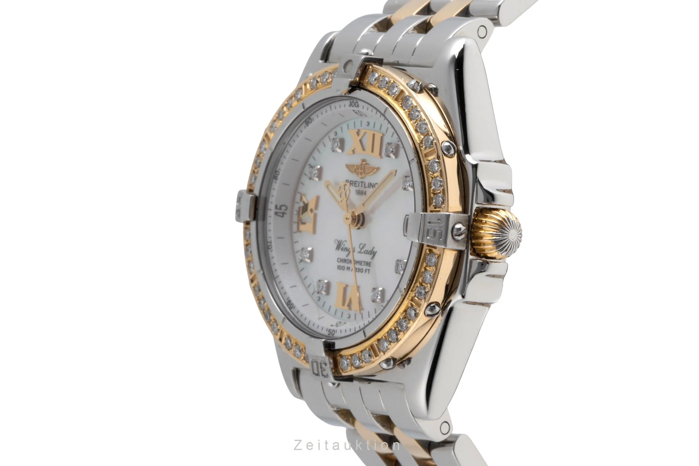 Breitling Wings steel / gold quartz women's watch D67350  [2502308] - Image 7