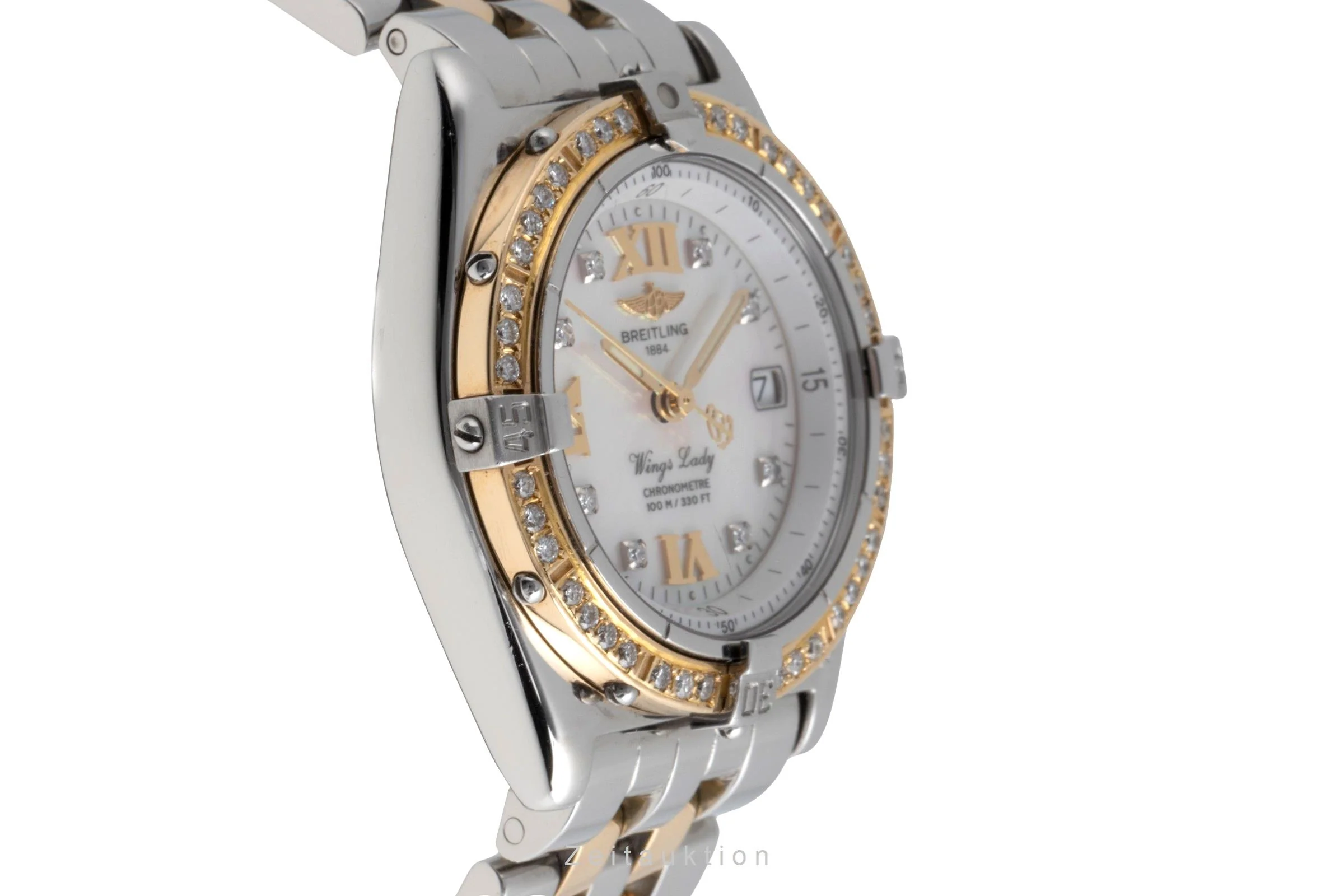 Breitling Wings steel / gold quartz women's watch D67350  [2502308] - Image 8