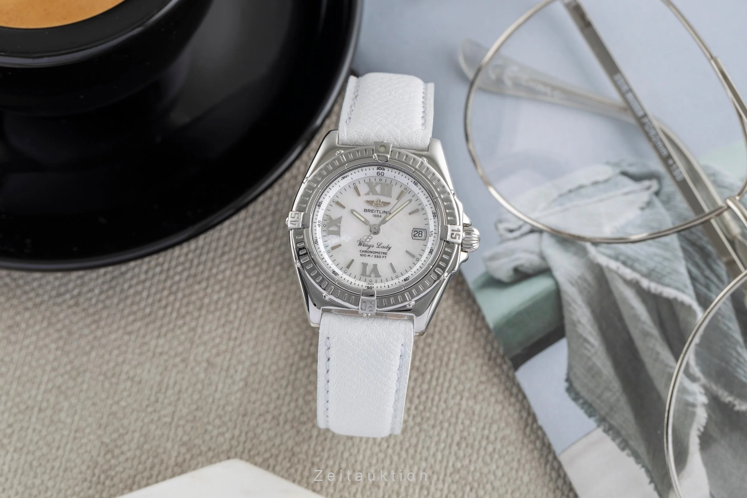 Breitling Wings steel quartz women's watch A67350  [2503824] - Image 4