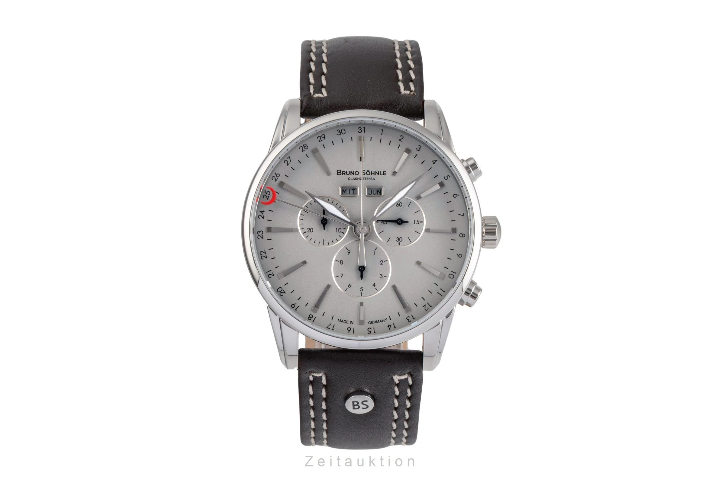 Bruno Söhnle Glashütte Atrium Chrono Limited chronograph steel quartz men's watch 17-13250-811  [2506463] - Image 5