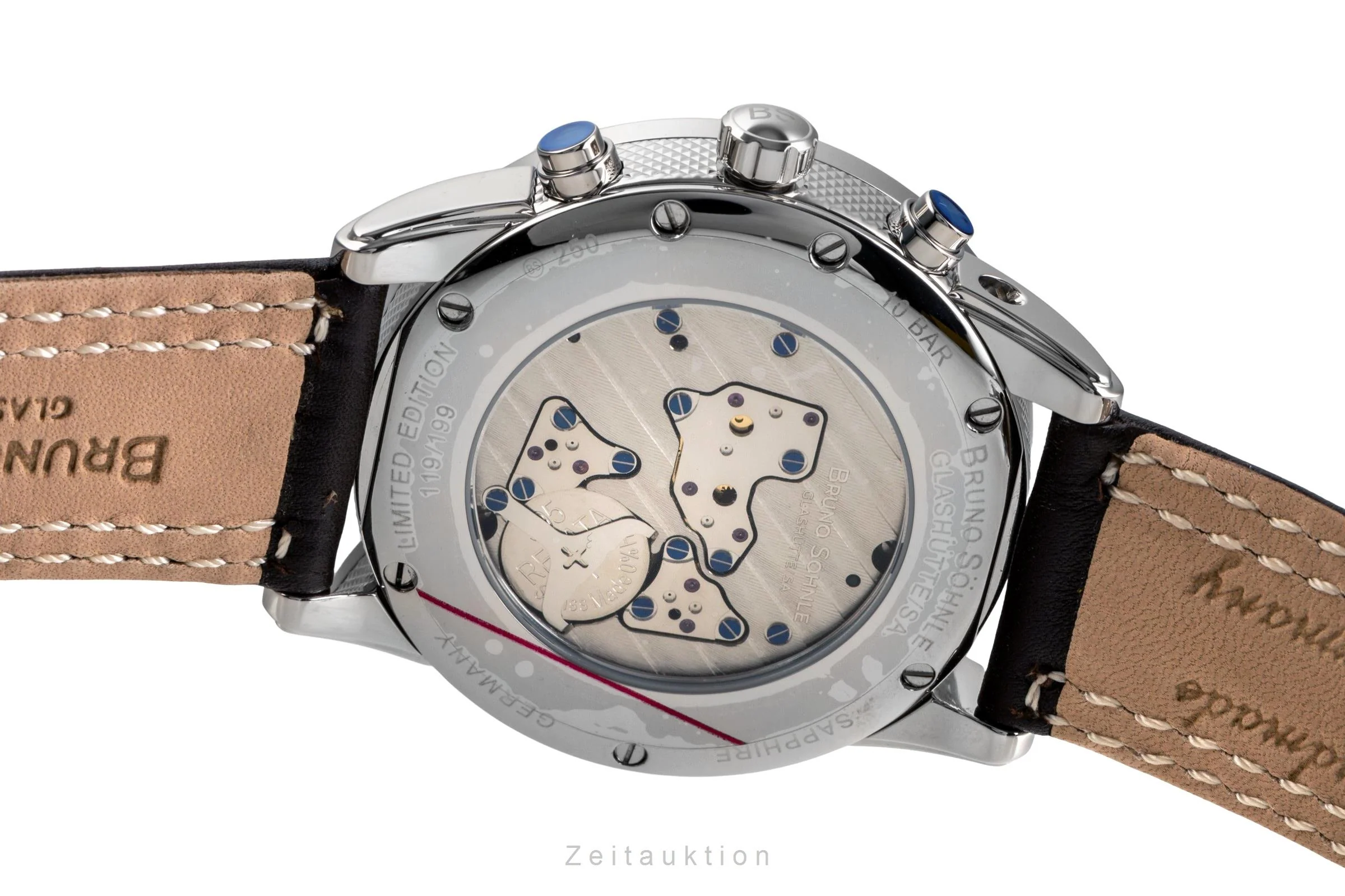 Bruno Söhnle Glashütte Atrium Chrono Limited chronograph steel quartz men's watch 17-13250-811 Limited  [2503444] - Image 13