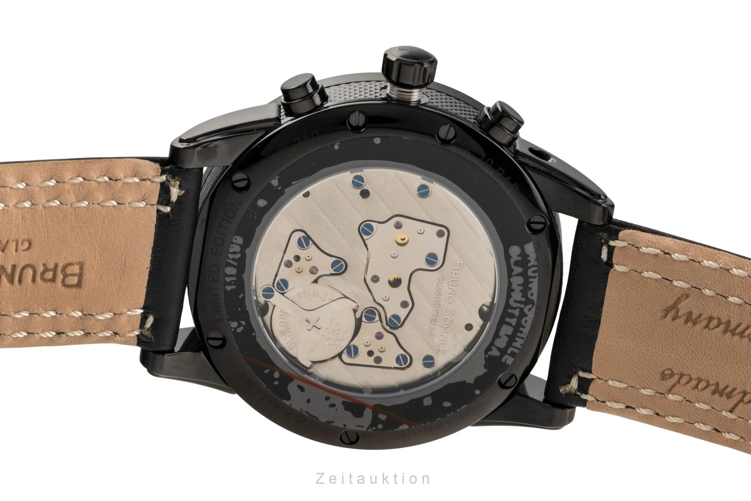 Bruno Söhnle Glashütte Atrium Chrono Limited chronograph steel quartz men's watch 17-73250-711 Limited  [2503445] - Image 12