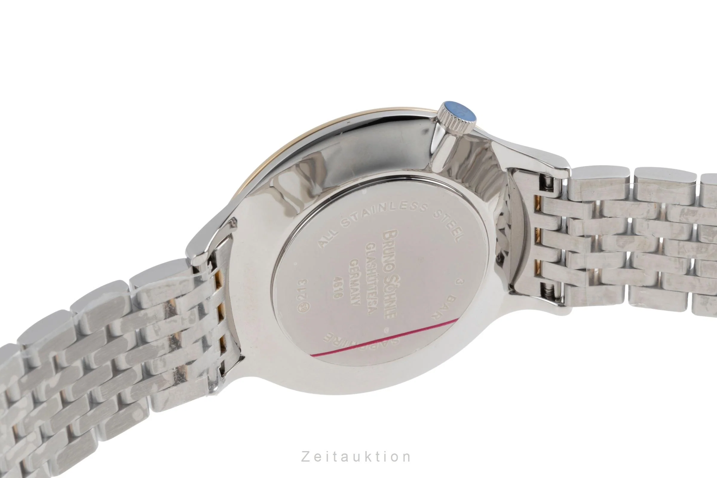 Bruno Söhnle Glashütte Bologna III gilt / steel quartz unisex 17-23213-292  [2503478] - Image 11