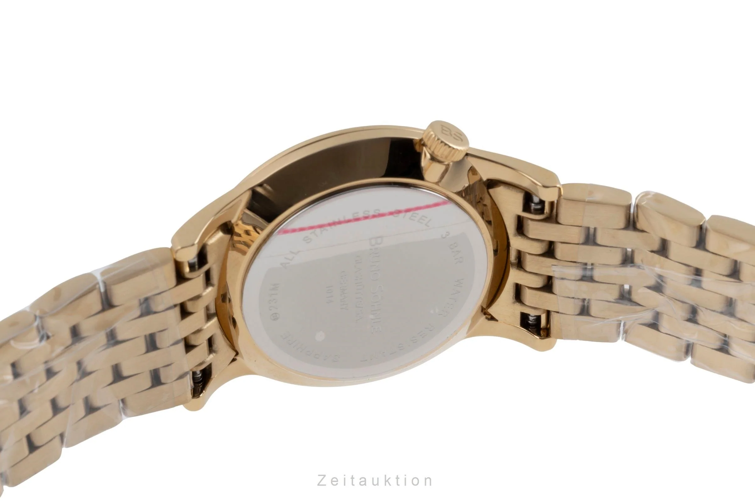 Bruno Söhnle Glashütte Bologna IV gilt / steel quartz women's watch 17-33231-240  [2503975] - Image 11