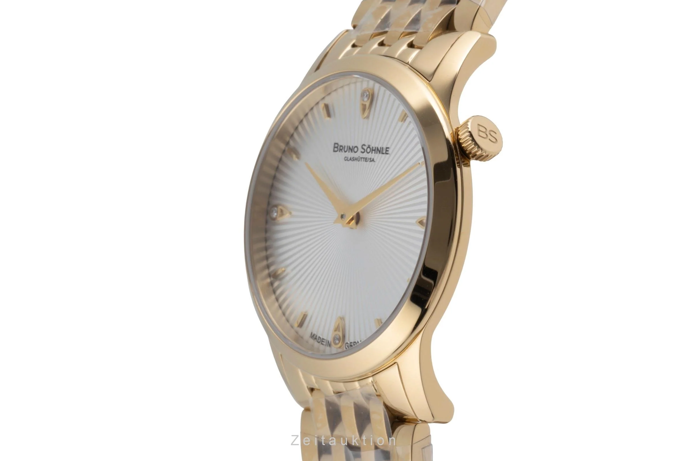 Bruno Söhnle Glashütte Bologna IV gilt / steel quartz women's watch 17-33231-240  [2503975] - Image 7