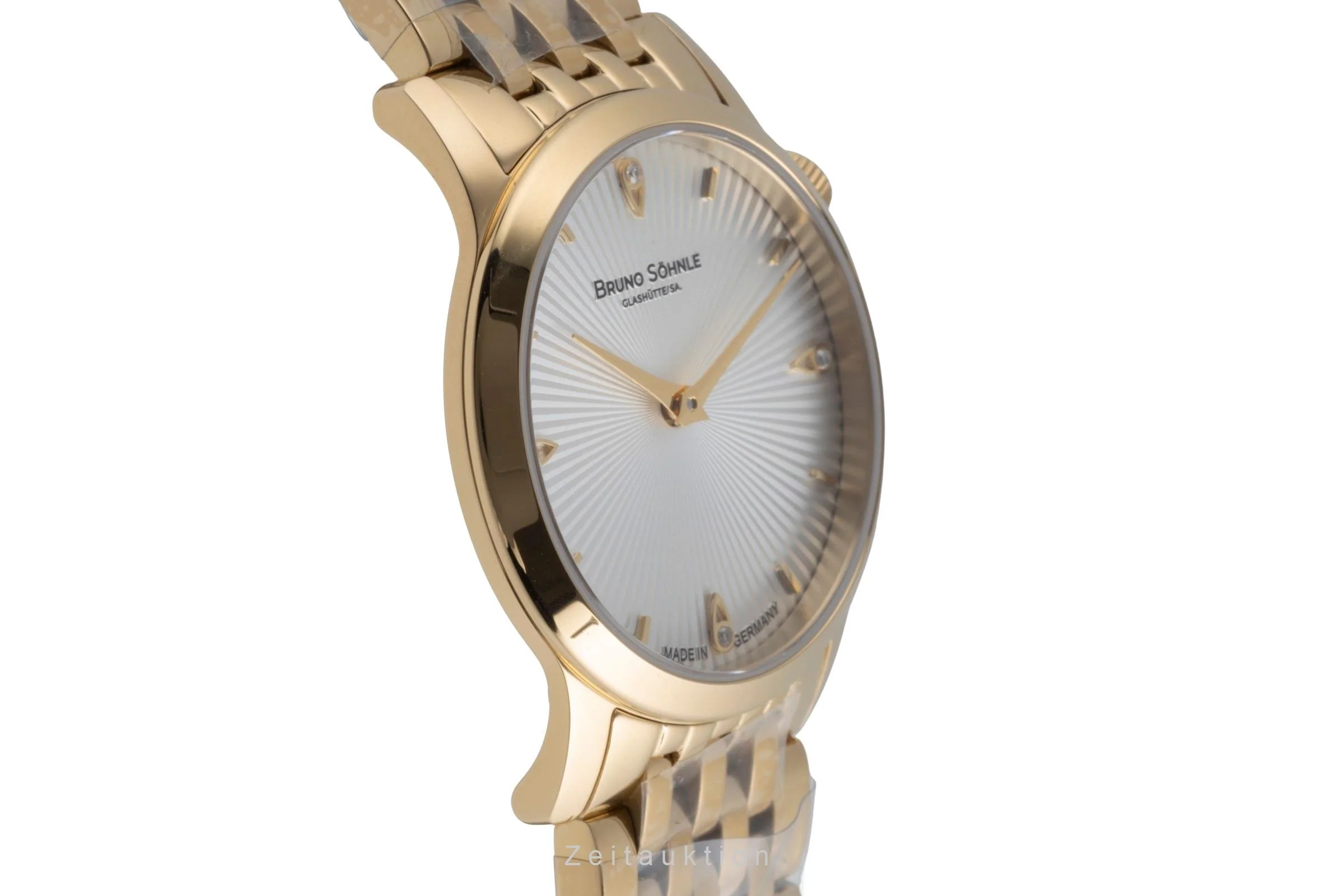Bruno Söhnle Glashütte Bologna IV gilt / steel quartz women's watch 17-33231-240  [2503975] - Image 8