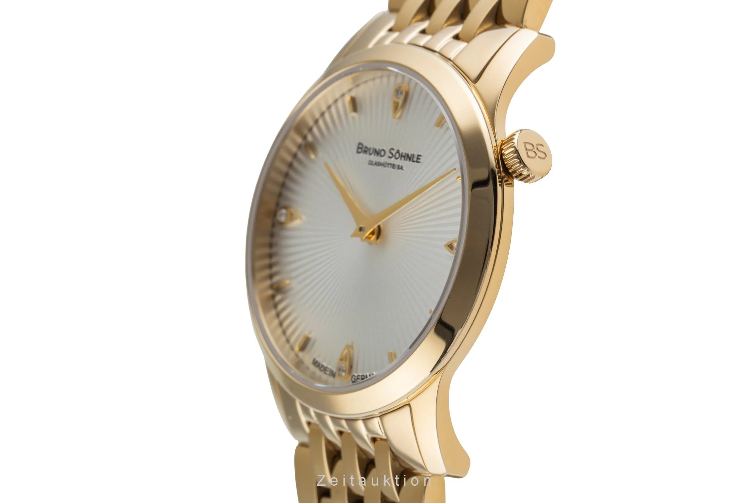 Bruno Söhnle Glashütte Bologna IV gilt / steel quartz women's watch 17-33231-240  [2504853] - Image 7