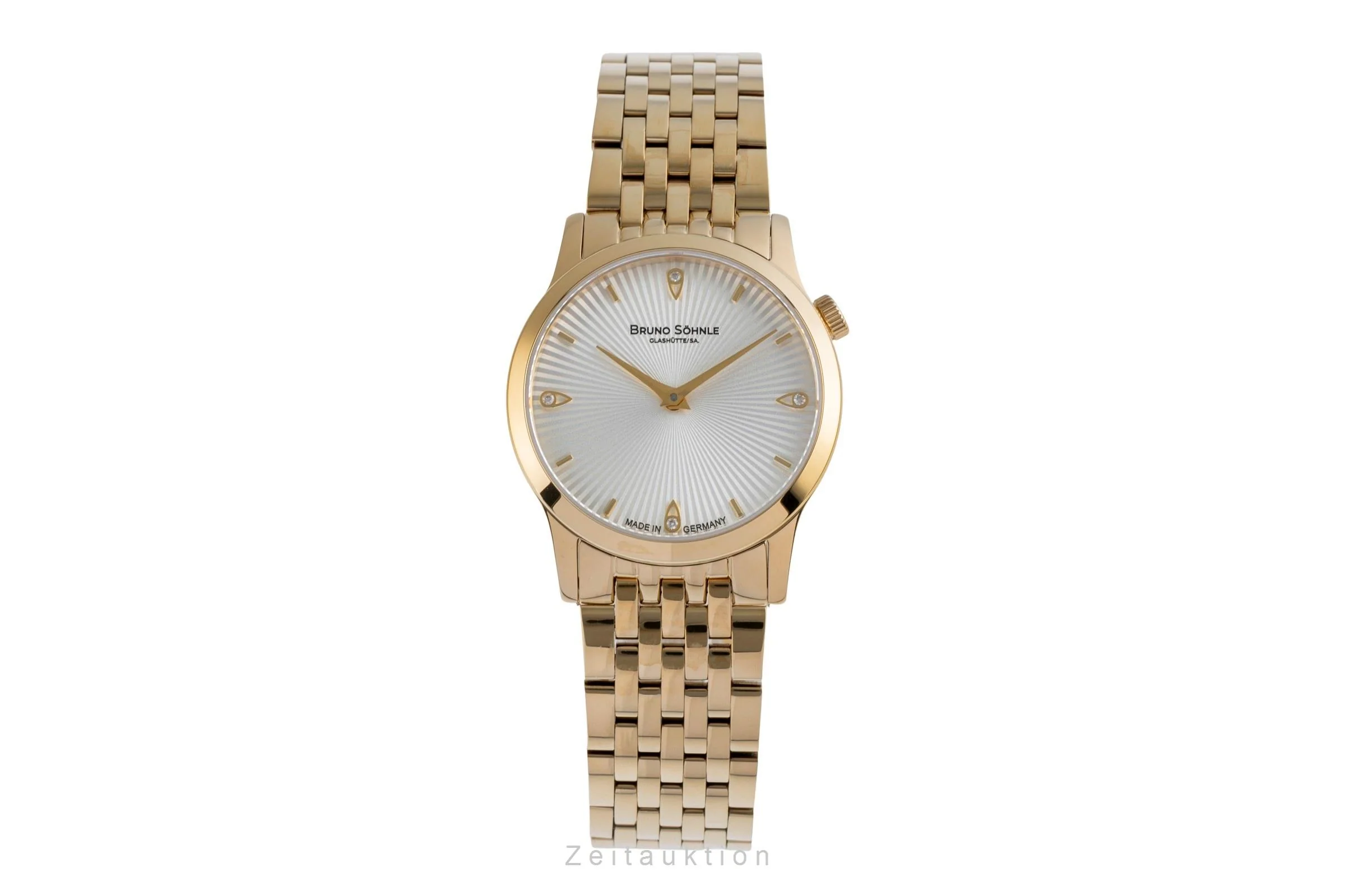 Bruno Söhnle Glashütte Bologna IV gilt / steel quartz women's watch 17-33231-240  [2506501] - Image 5