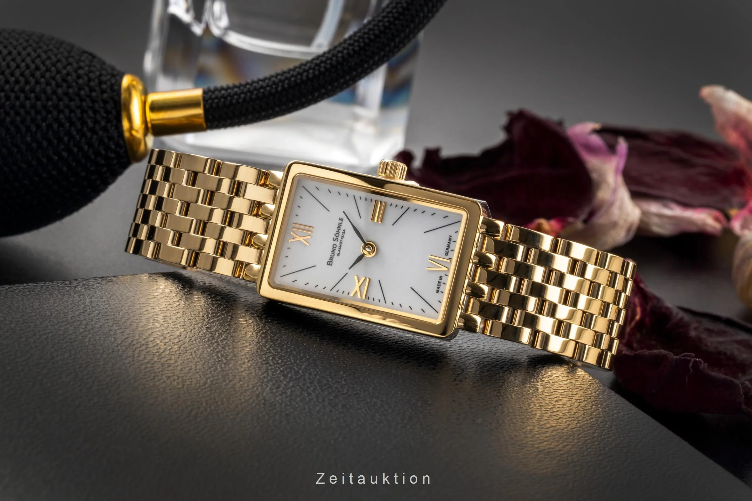 Bruno Söhnle Glashütte La Traviata gilt / steel quartz women's watch 17-33195-972  [2503446] - Image 3