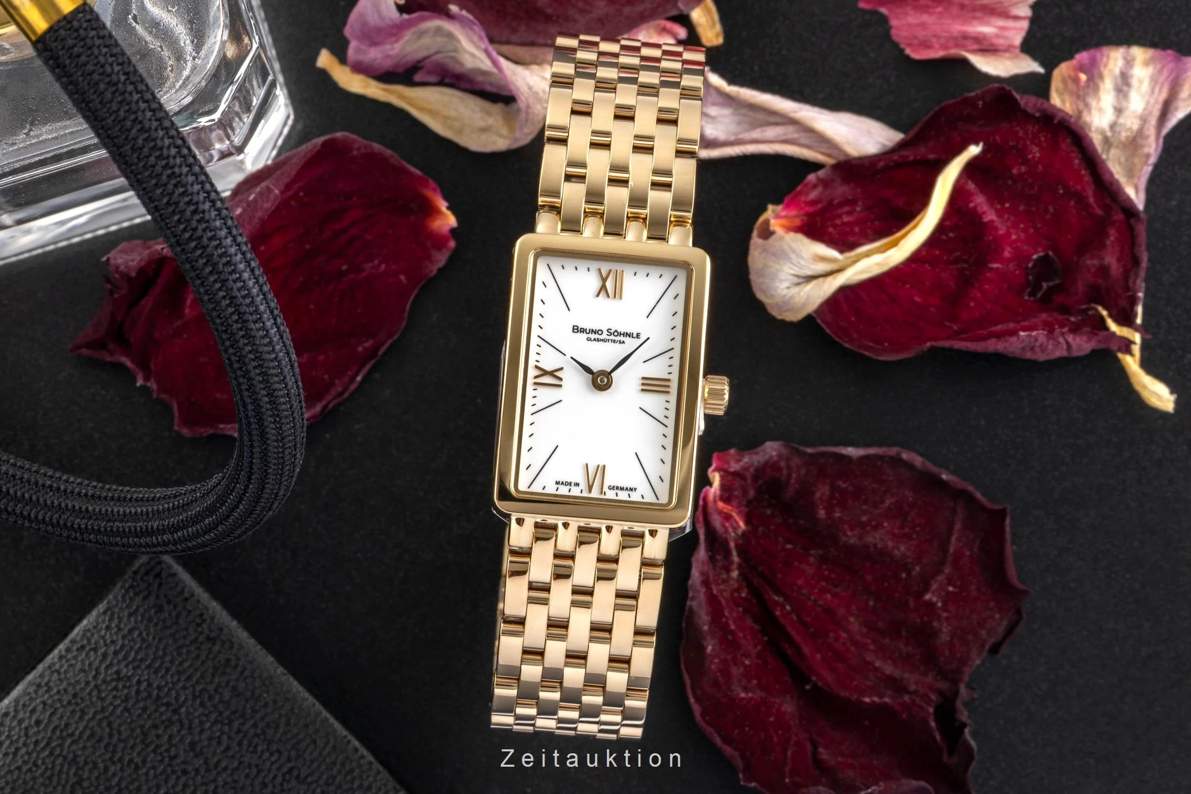 Bruno Söhnle Glashütte La Traviata gilt / steel quartz women's watch 17-33195-972  [2503446] - Image 4