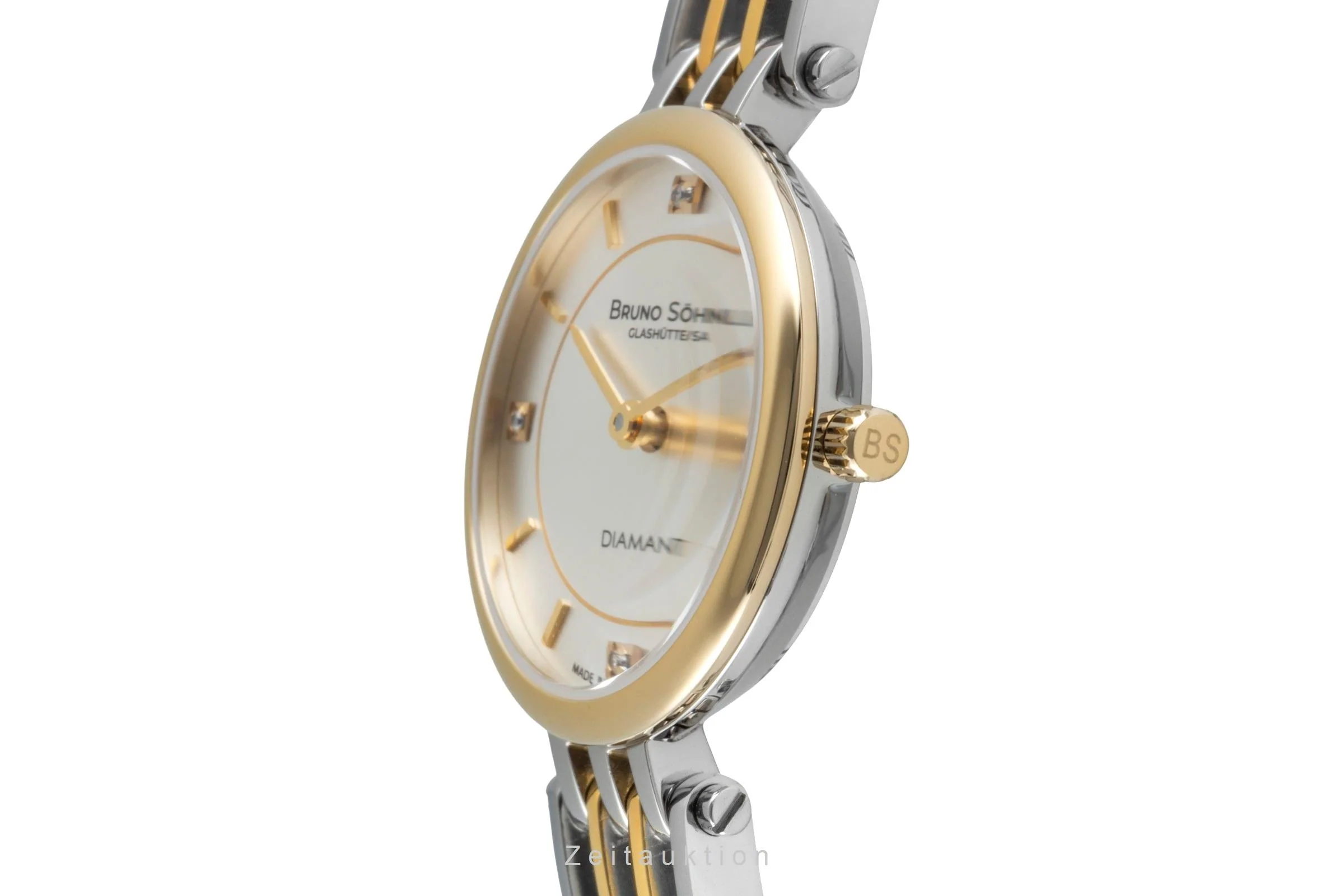 Bruno Söhnle Glashütte Latina II gilt / steel quartz women's watch 17-23103-242  [2503421] - Image 7
