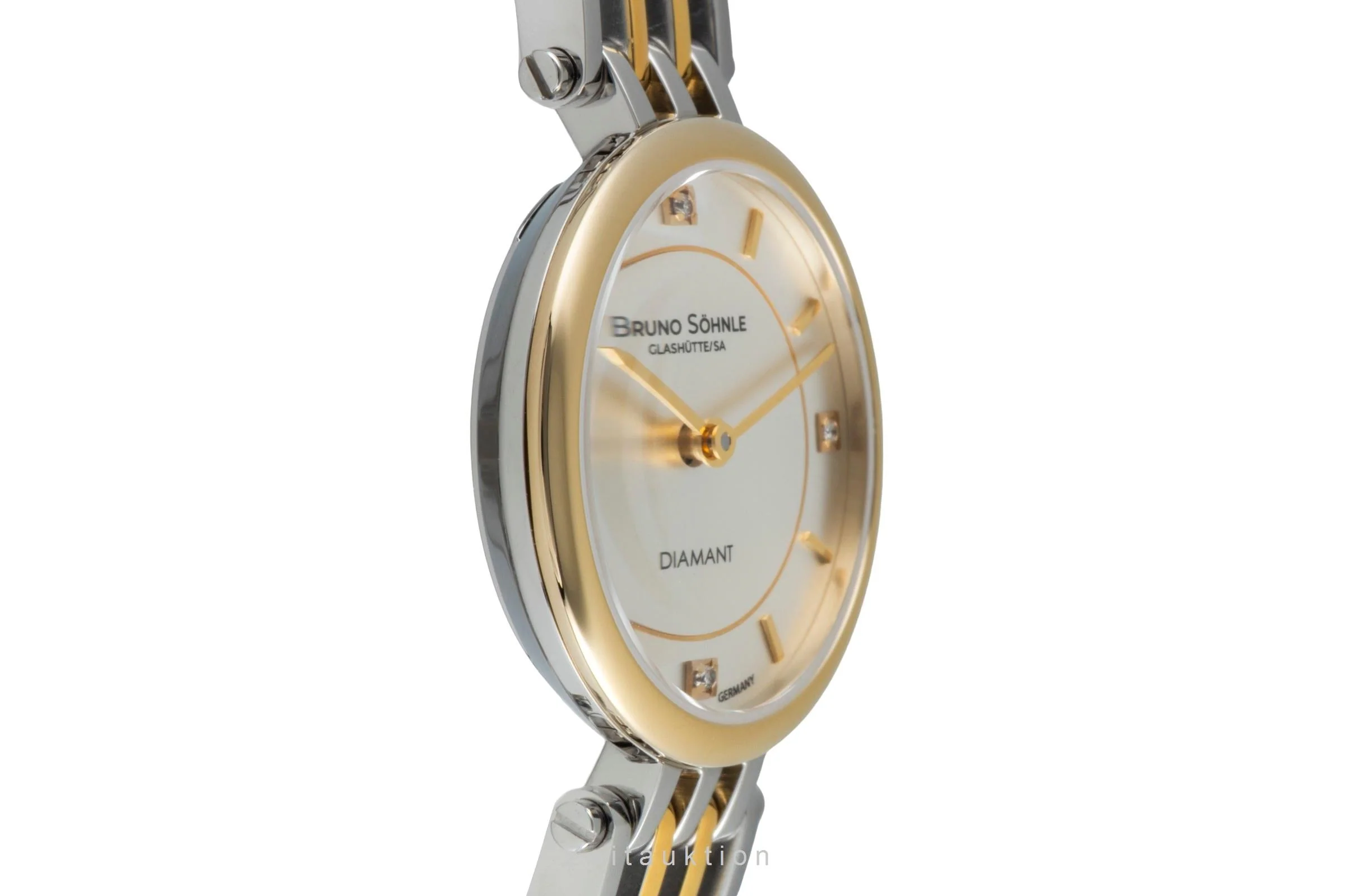 Bruno Söhnle Glashütte Latina II gilt / steel quartz women's watch 17-23103-242  [2503421] - Image 8