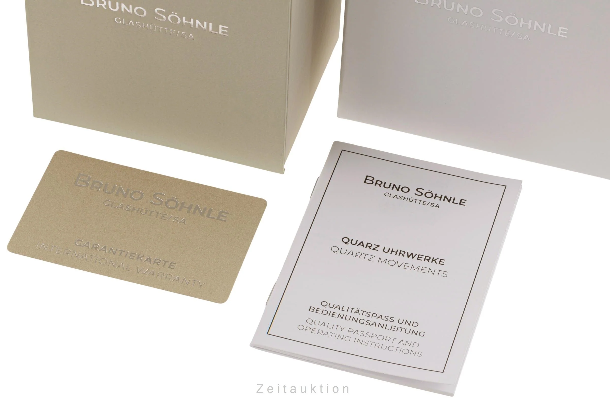 Bruno Söhnle Glashütte Merano gilt / steel quartz men's watch 17-33232-241  [2503443] - Image 10