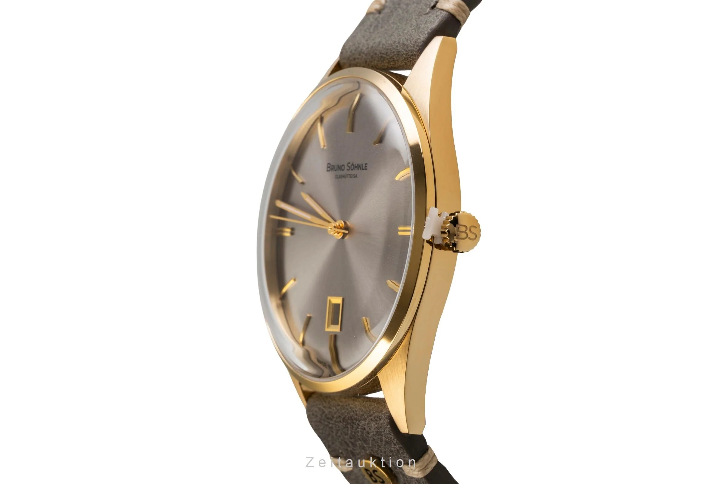 Bruno Söhnle Glashütte Merano gilt / steel quartz men's watch 17-33232-241  [2503443] - Image 7