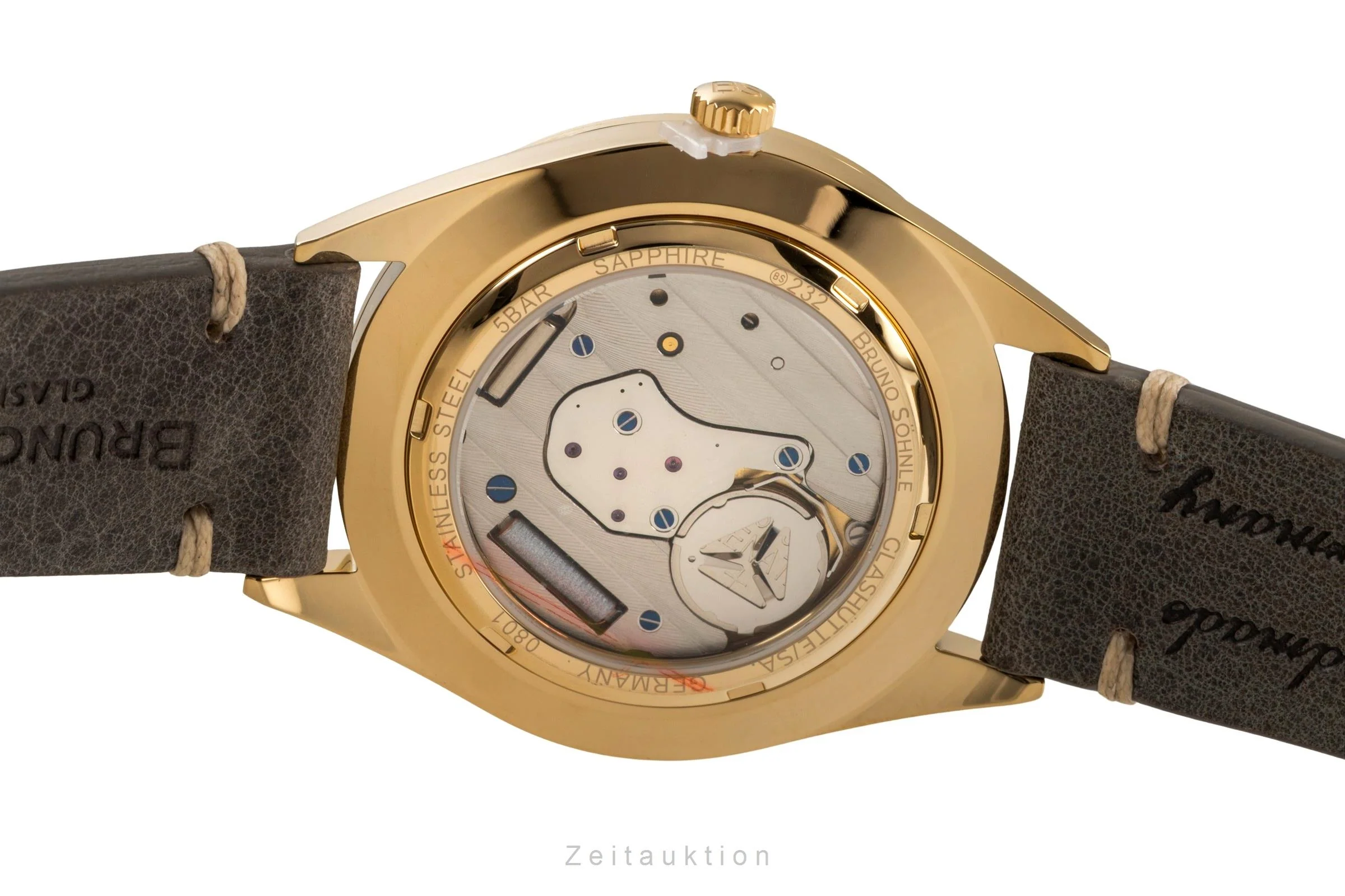 Bruno Söhnle Glashütte Merano gilt / steel quartz men's watch 17-33232-241  [2504854] - Image 13