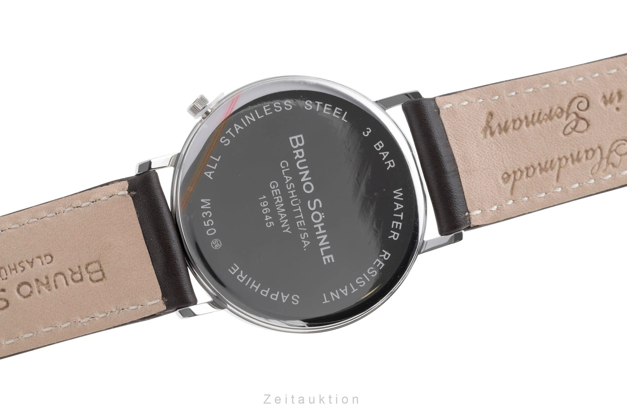Bruno Söhnle Glashütte Rondo Big steel quartz men's watch 17-13053-261  [2503479] - Image 11