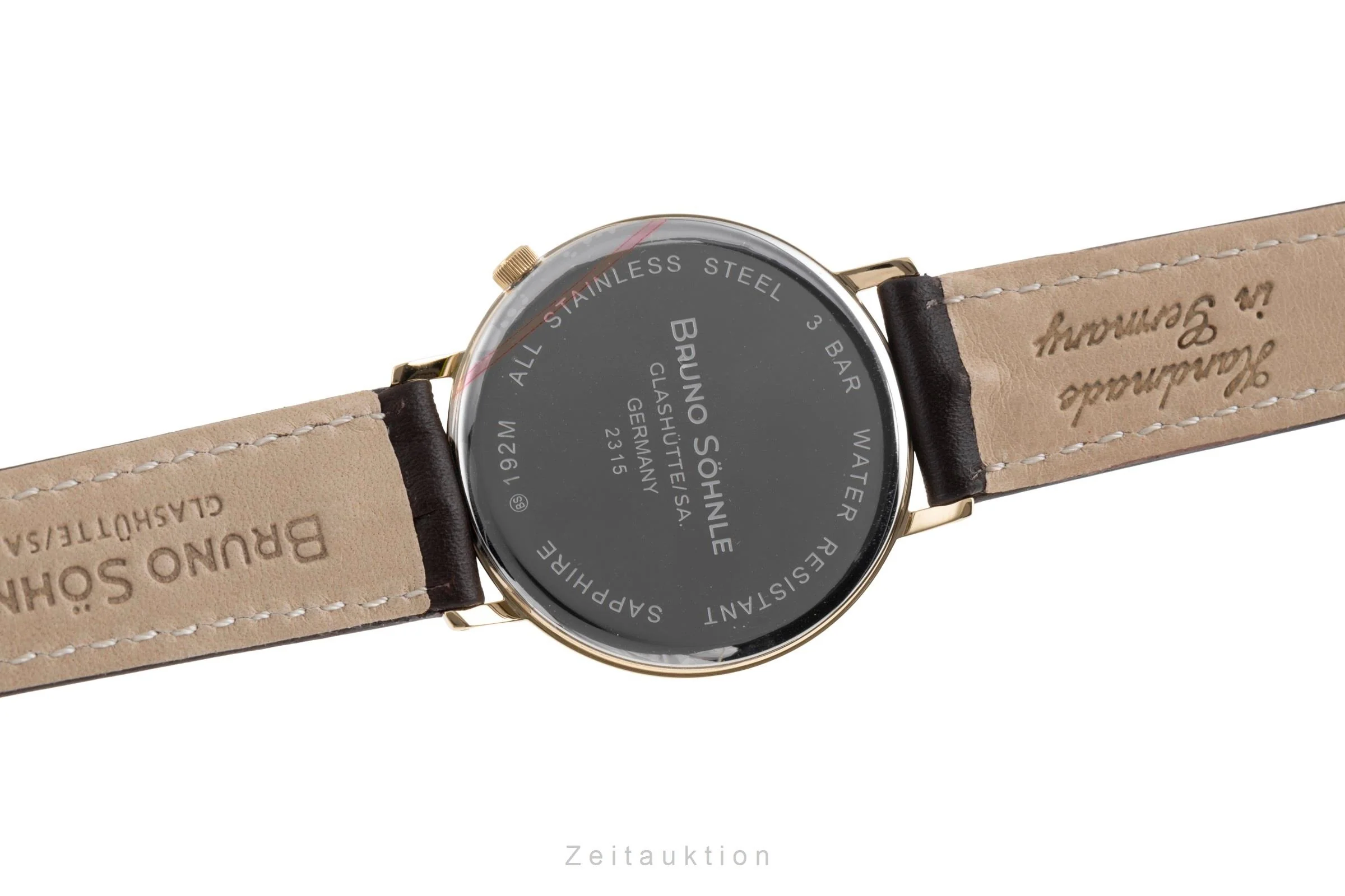 Bruno Söhnle Glashütte Rondo gilt / steel quartz women's watch 17-33192-261  [2503441] - Image 11