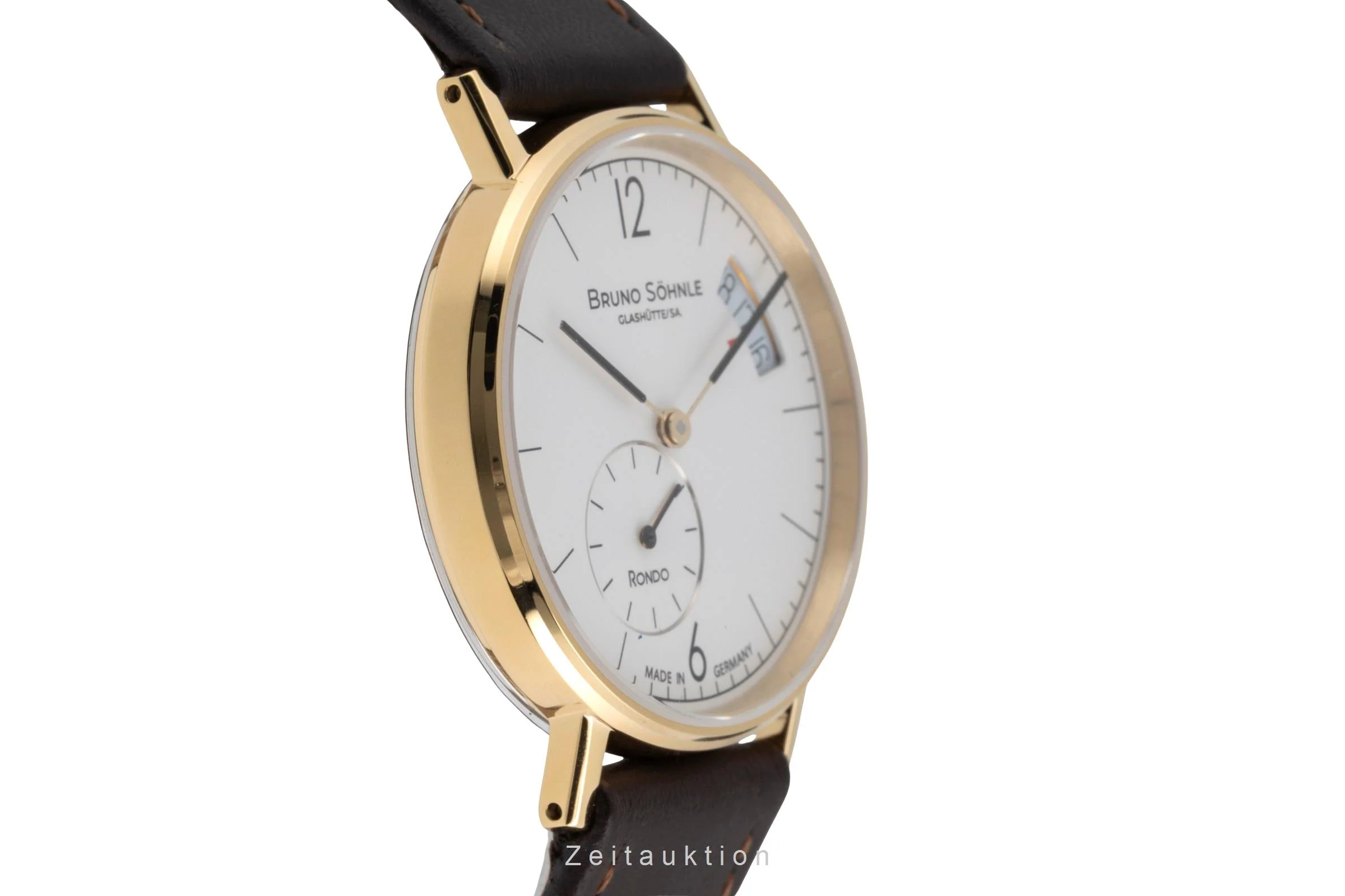Bruno Söhnle Glashütte Rondo gilt / steel quartz women's watch 17-33192-261  [2503441] - Image 8