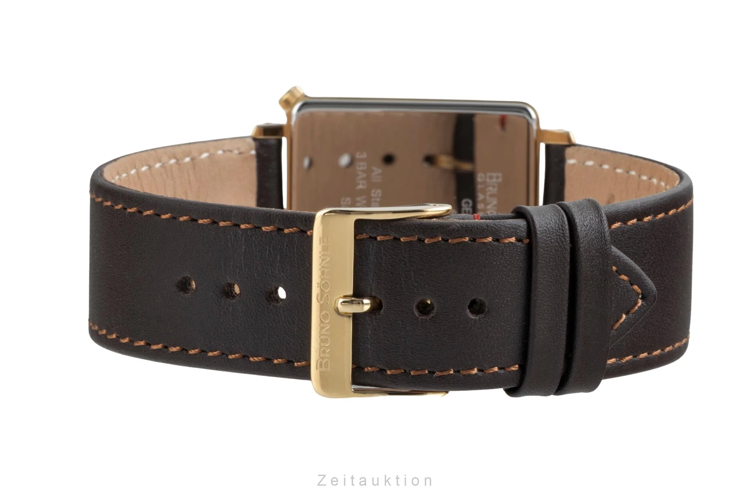 Bruno Söhnle Glashütte Rondo III Big gilt / steel quartz men's watch 17-33072-241  [2504856] - Image 14