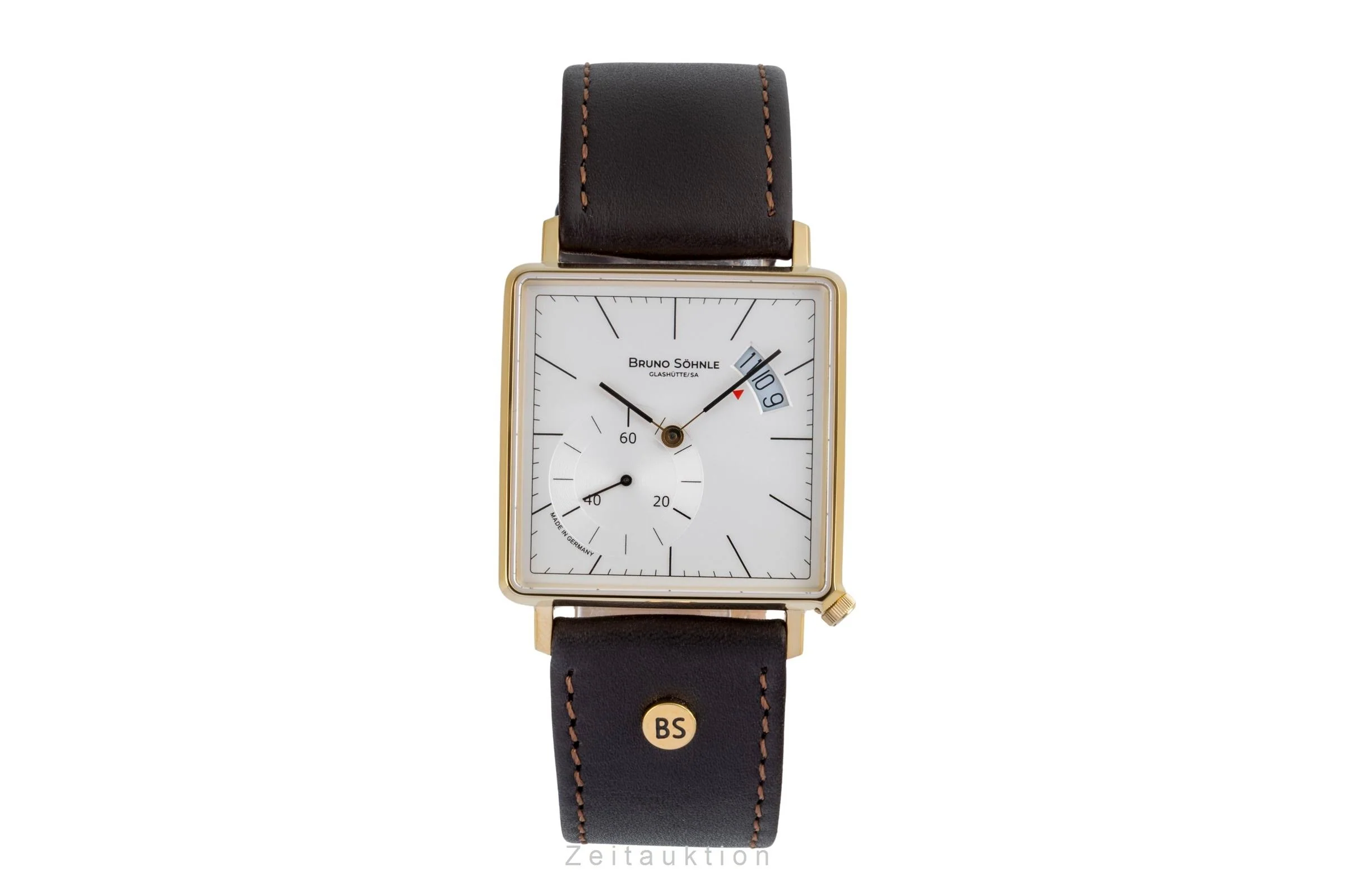Bruno Söhnle Glashütte Rondo III Big gilt / steel quartz men's watch 17-33072-241  [2504856] - Image 5