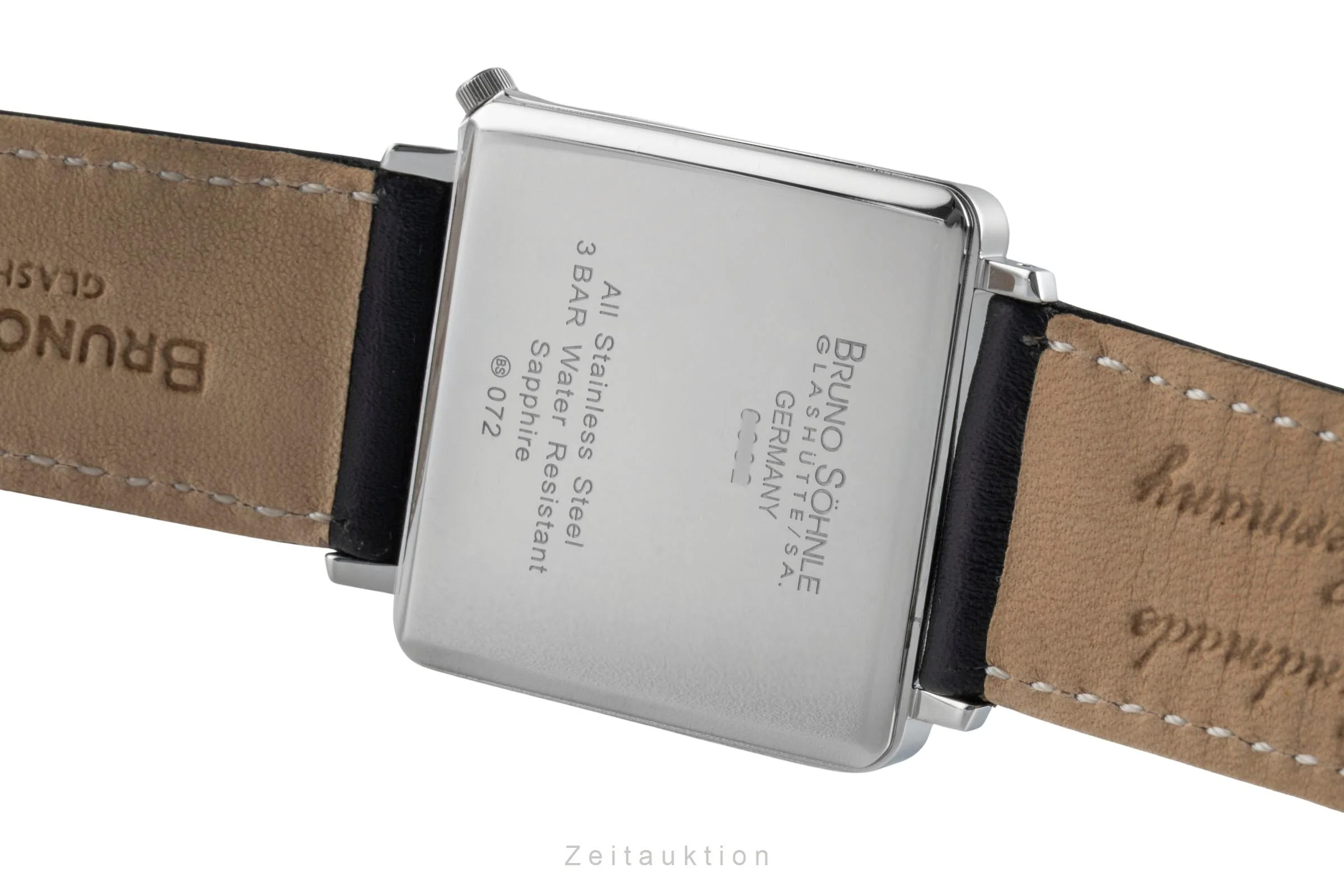 Bruno Söhnle Glashütte Rondo III Big steel quartz men's watch 17-13072-243  [2503430] - Image 12