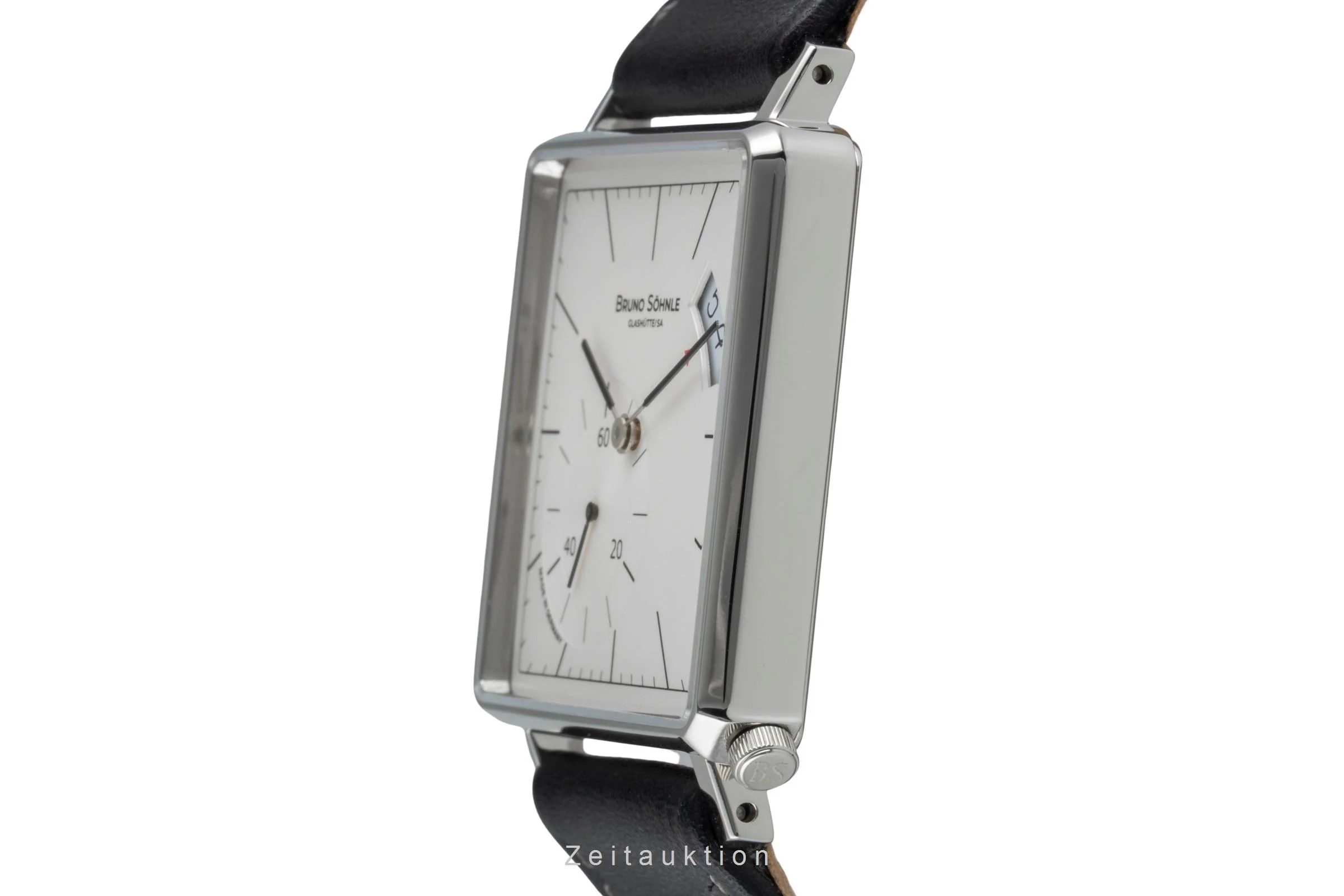 Bruno Söhnle Glashütte Rondo III Big steel quartz men's watch 17-13072-243  [2503430] - Image 7