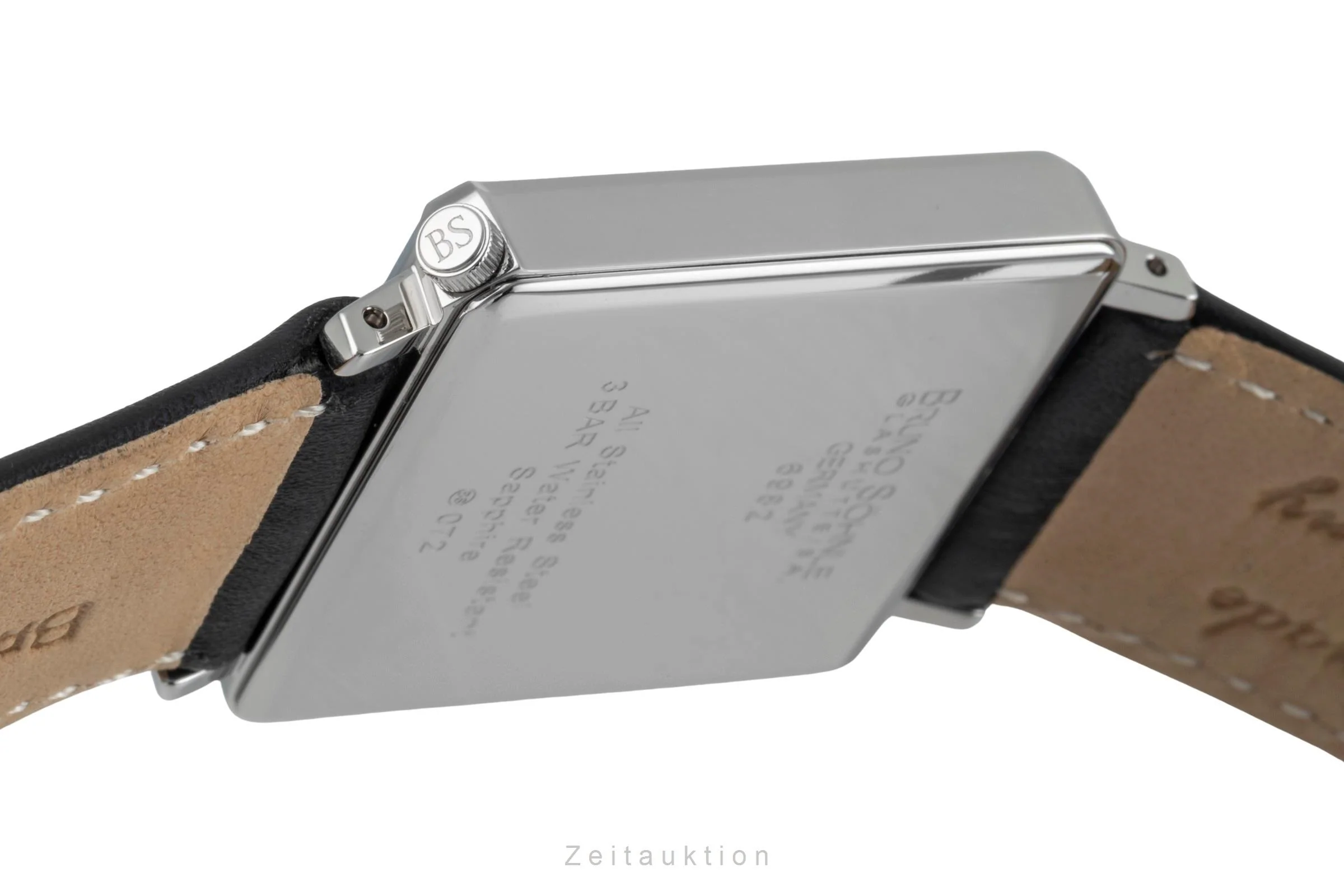 Bruno Söhnle Glashütte Rondo III Big steel quartz men's watch 17-13072-243  [2506461] - Image 13