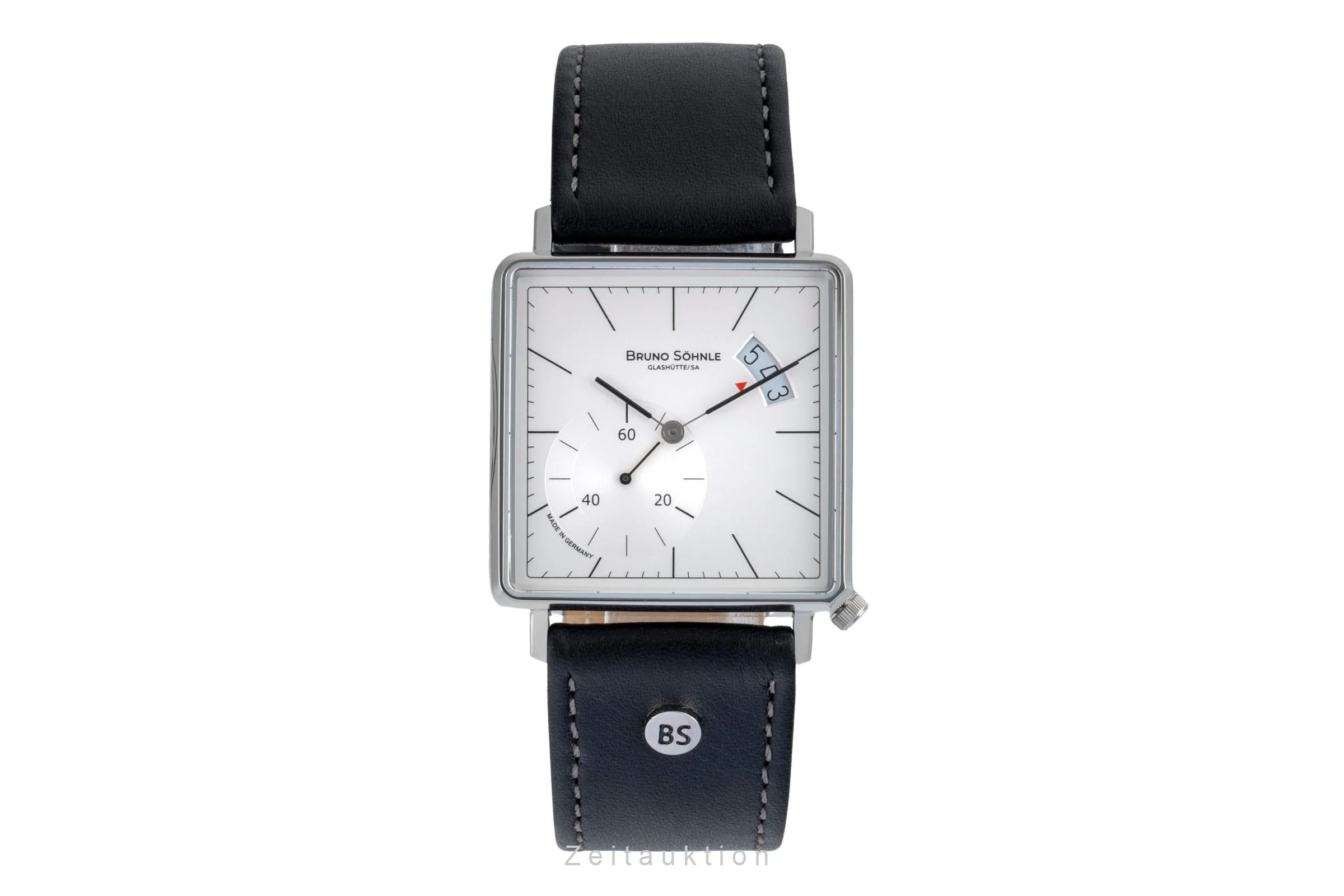 Bruno Söhnle Glashütte Rondo III Big steel quartz men's watch 17-13072-243  [2506461] - Image 5