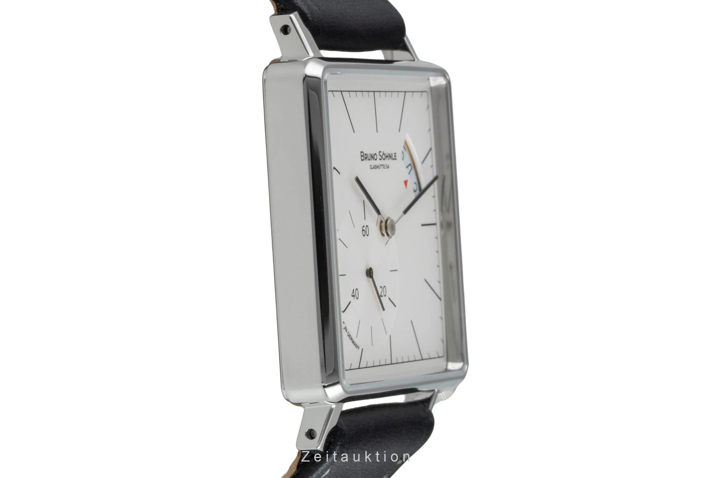 Bruno Söhnle Glashütte Rondo III Big steel quartz men's watch 17-13072-243  [2506461] - Image 8