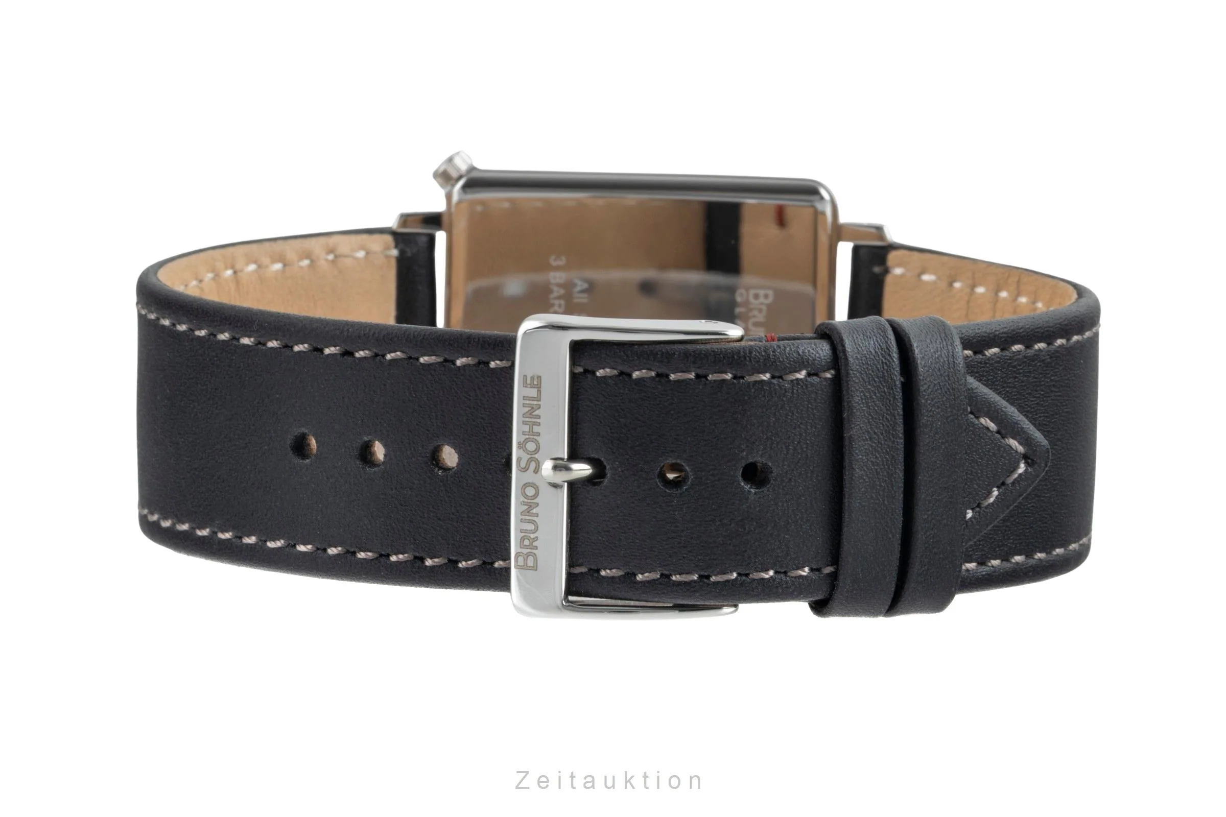 Bruno Söhnle Glashütte Rondo III Big steel quartz men's watch 17-13072-243  [2507285] - Image 14