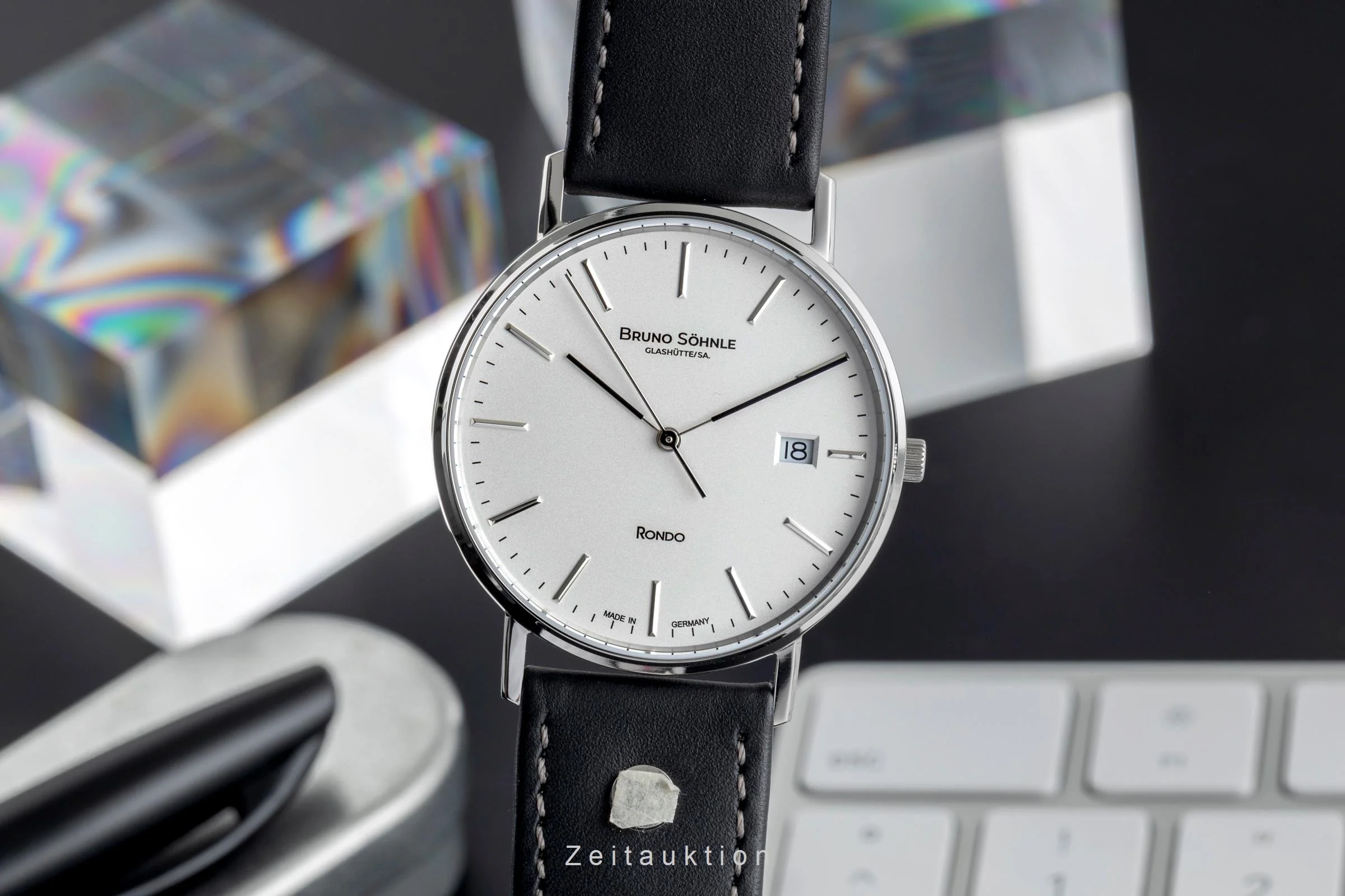Bruno Söhnle Glashütte Rondo steel quartz men's watch 17-13105-241  [2504858] - Image 2