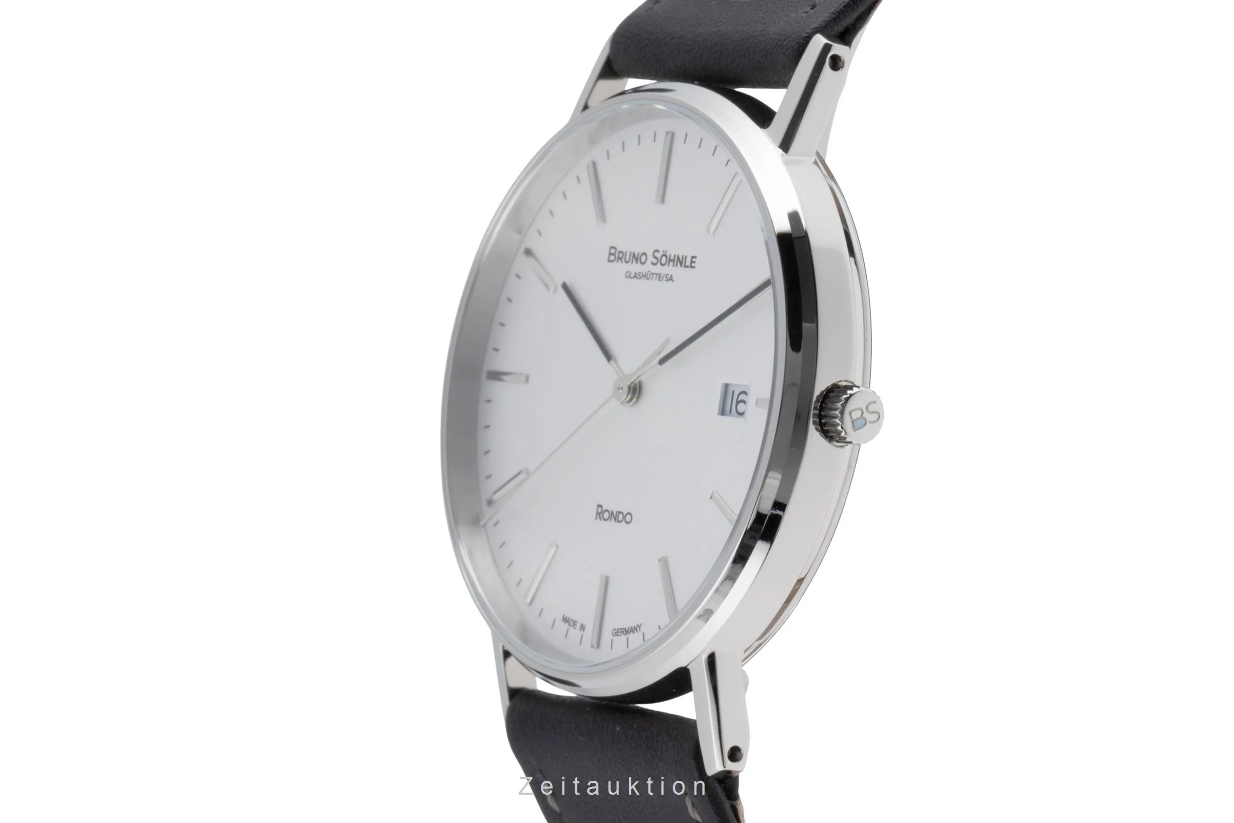 Bruno Söhnle Glashütte Rondo steel quartz men's watch 17-13105-241  [2506465] - Image 7