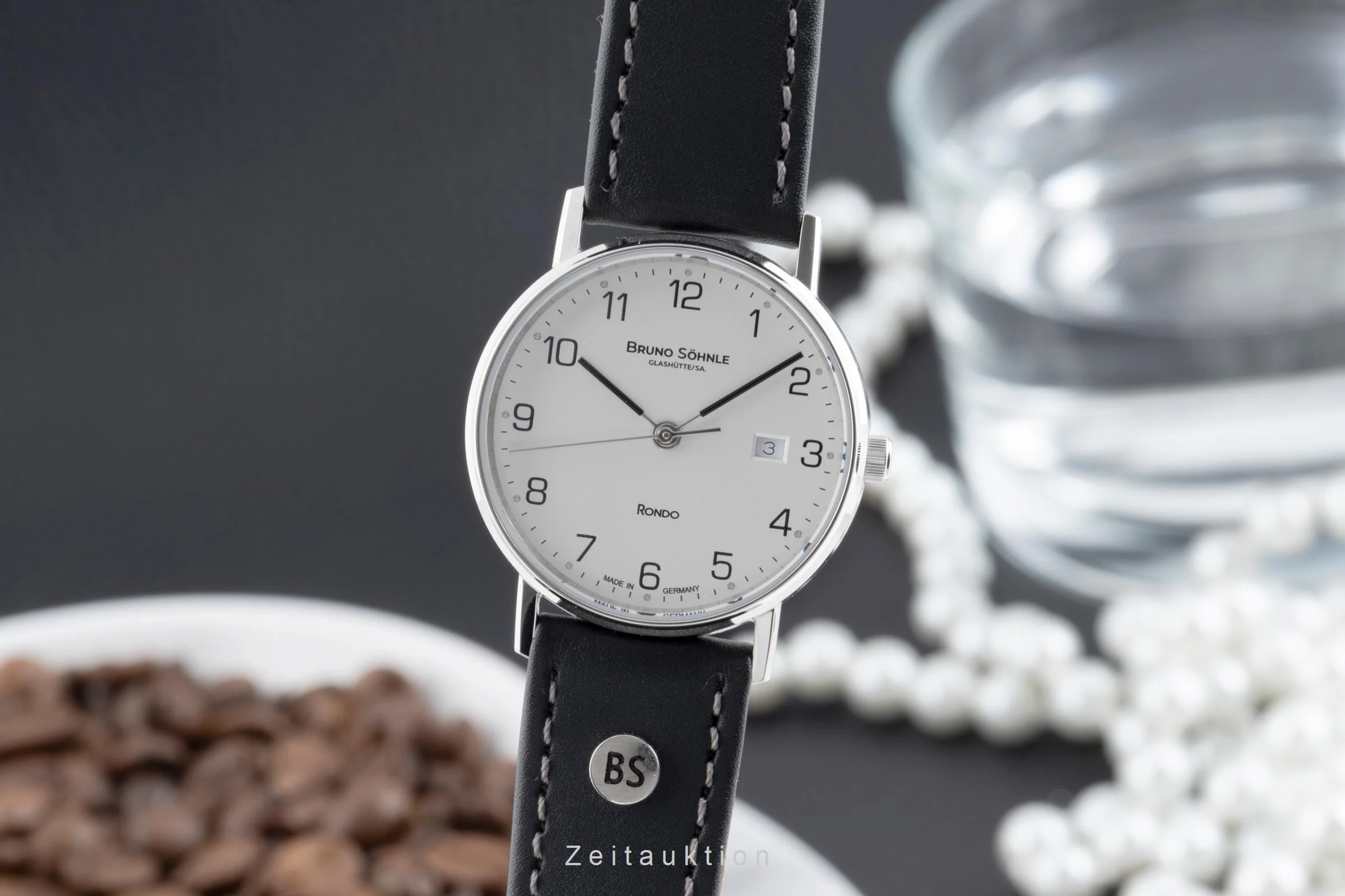 Bruno Söhnle Glashütte Rondo steel quartz women's watch 17-13106-221  [2503434] - Image 2