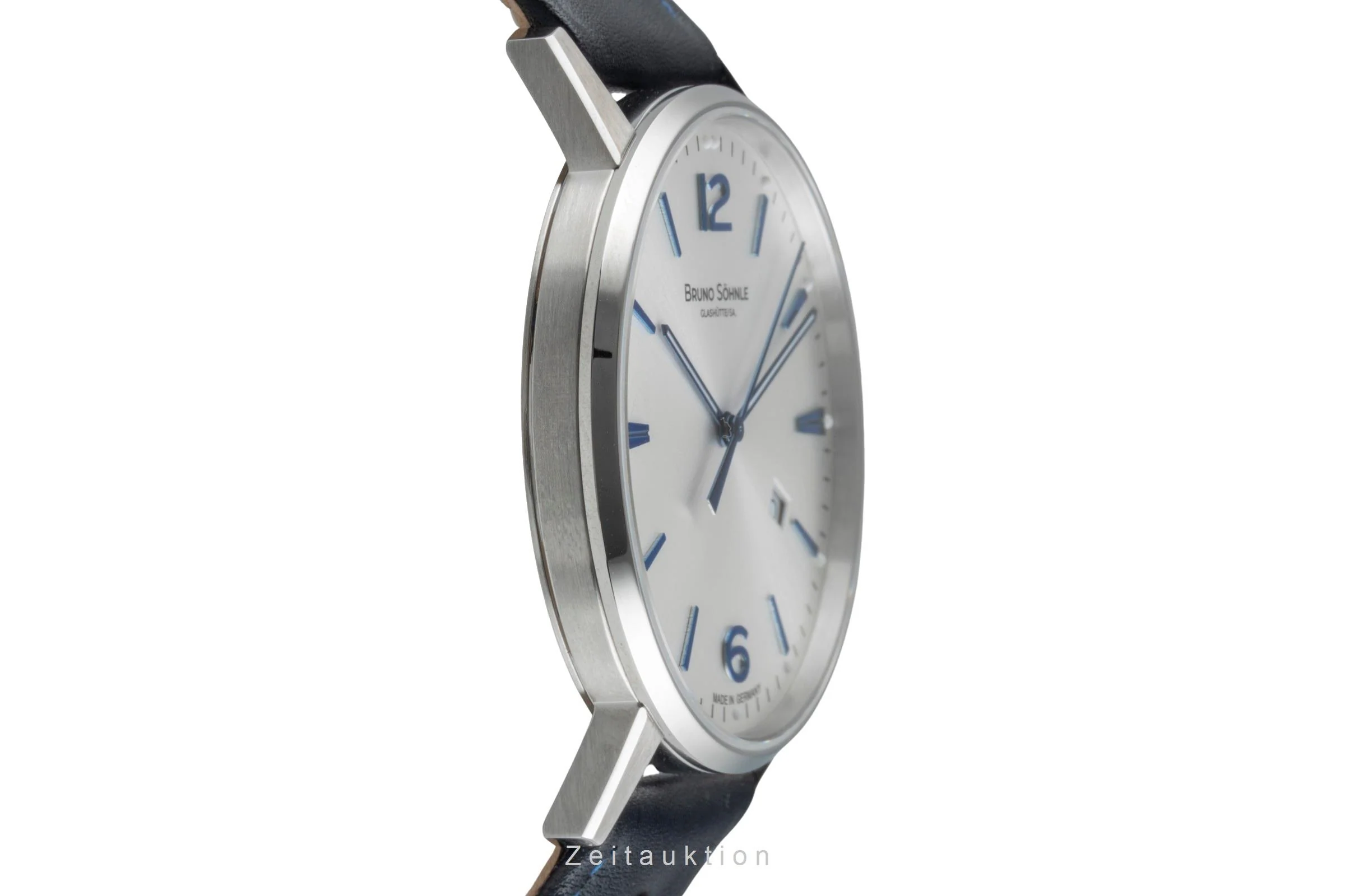 Bruno Söhnle Glashütte Stuttgart III Big steel quartz men's watch 17-13175-243  [2503429] - Image 8