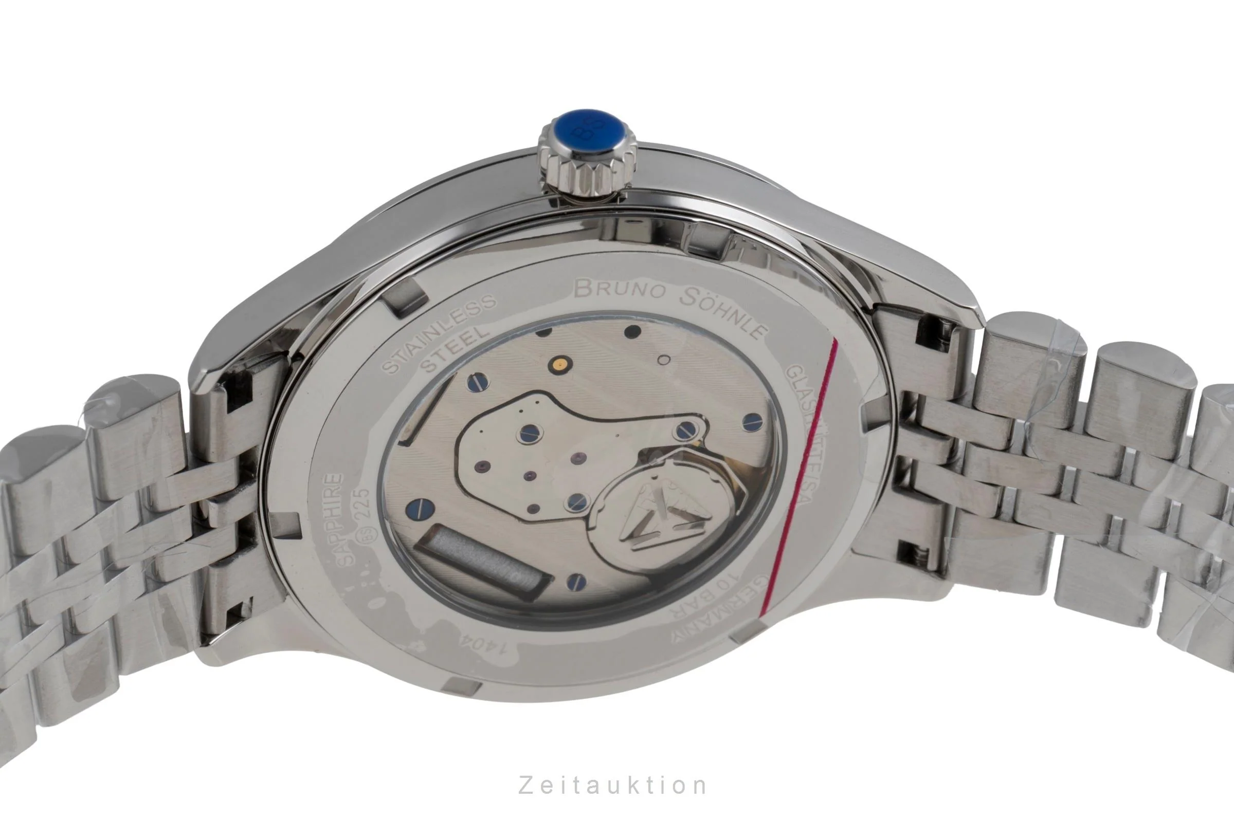 Bruno Söhnle Glashütte Turin III Big steel quartz men's watch 17-13225-842  [2503439] - Image 11