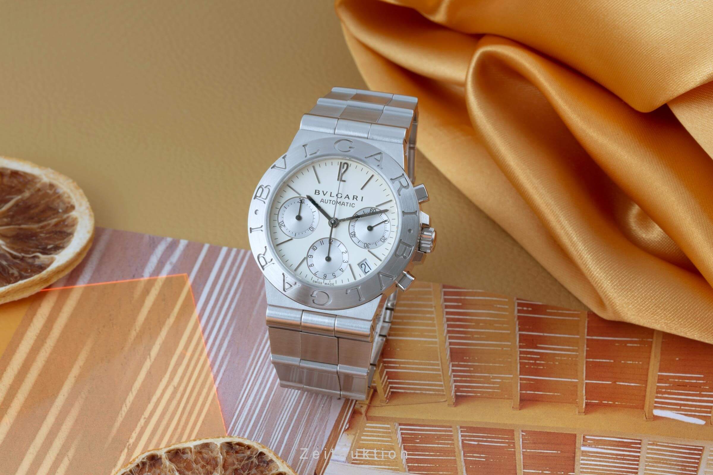 Bvlgari Diagono chronograph steel automatic unisex CH35S  [2402723] - Image 3