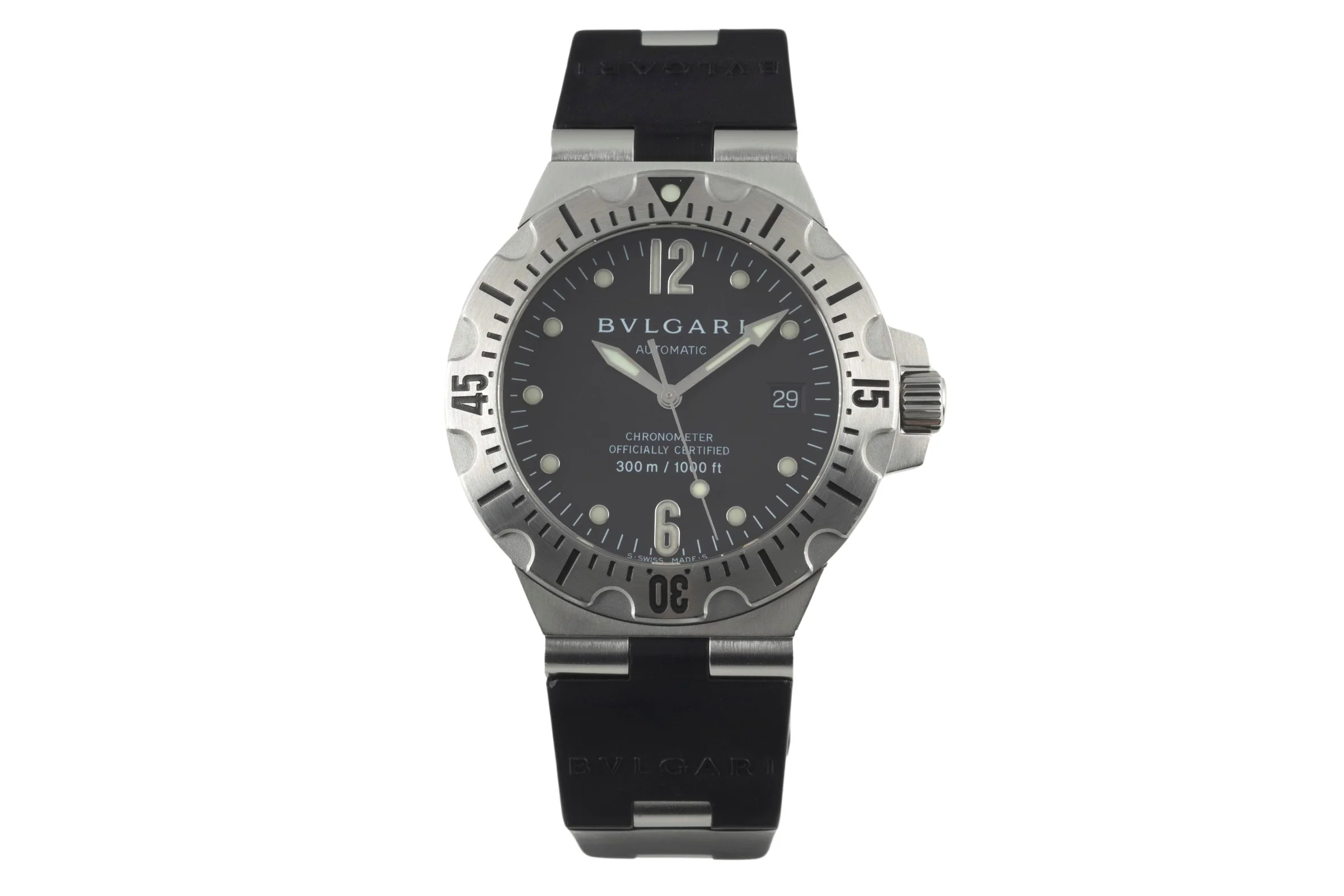 Bvlgari Diagono steel automatic men's watch SD 40 S  [2400676] - Image 4